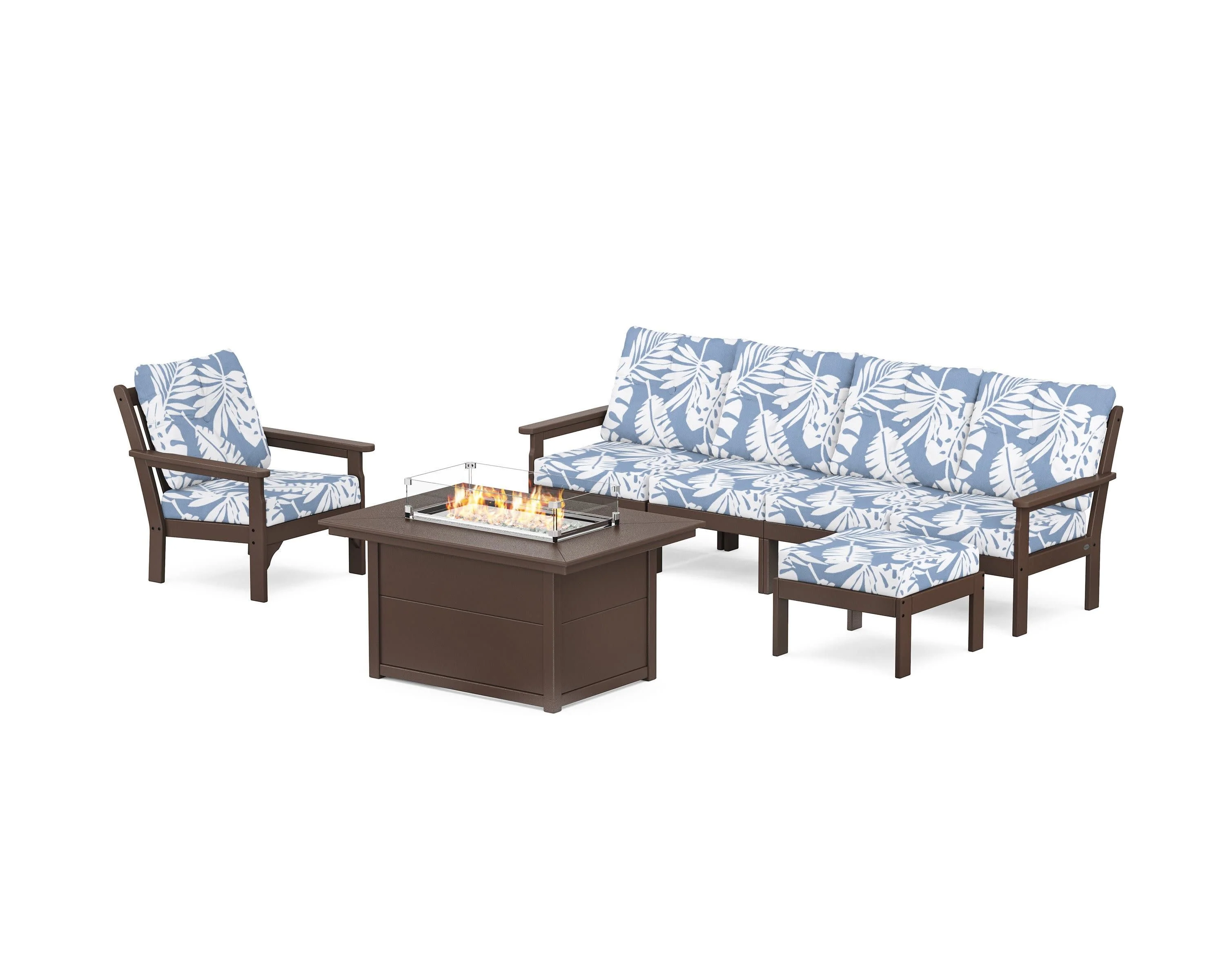 Vineyard Sectional Lounge and Fire Pit Set - Image 170