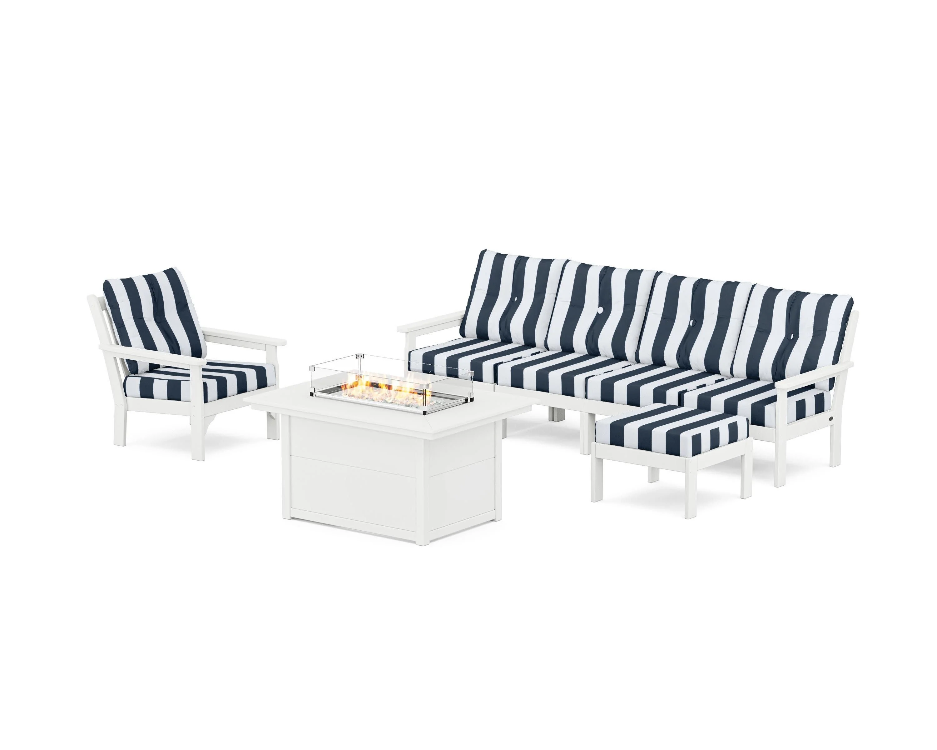 Vineyard Sectional Lounge and Fire Pit Set - Image 175