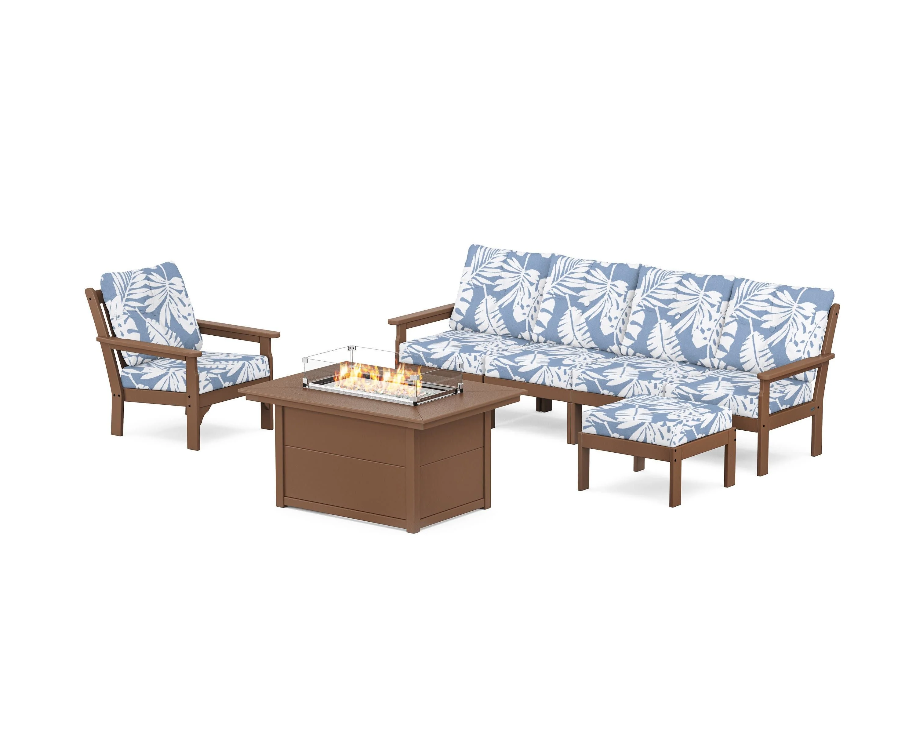 Vineyard Sectional Lounge and Fire Pit Set - Image 176