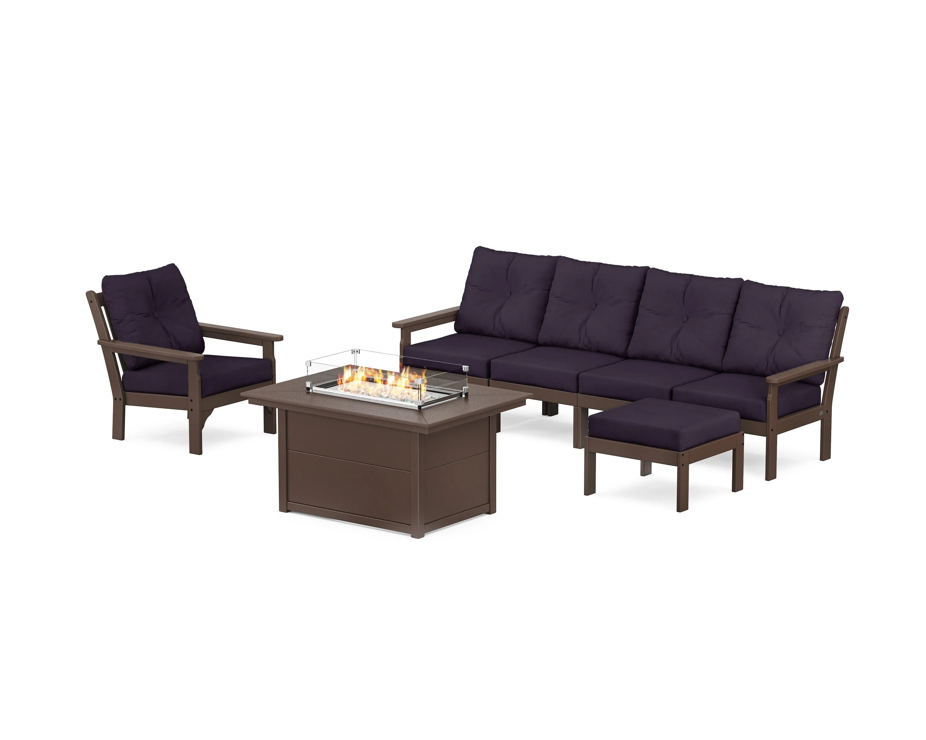 Vineyard Sectional Lounge and Fire Pit Set - Image 181