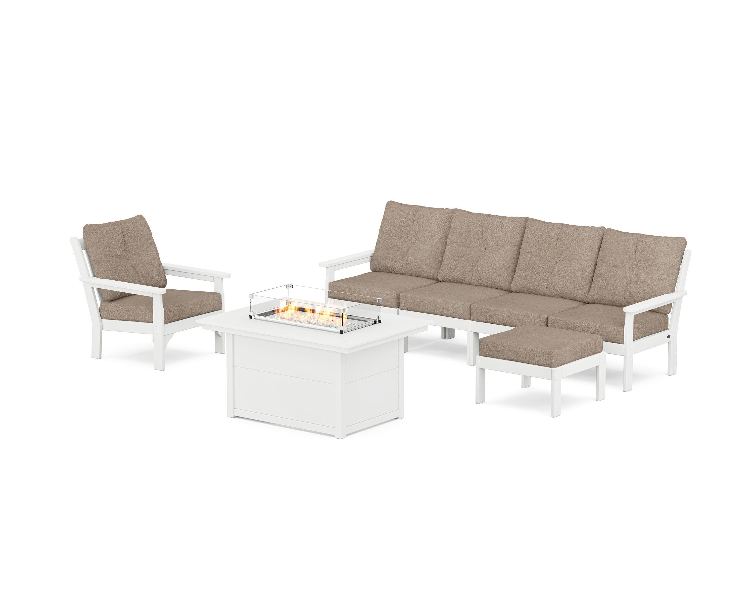 Vineyard Sectional Lounge and Fire Pit Set - Image 187