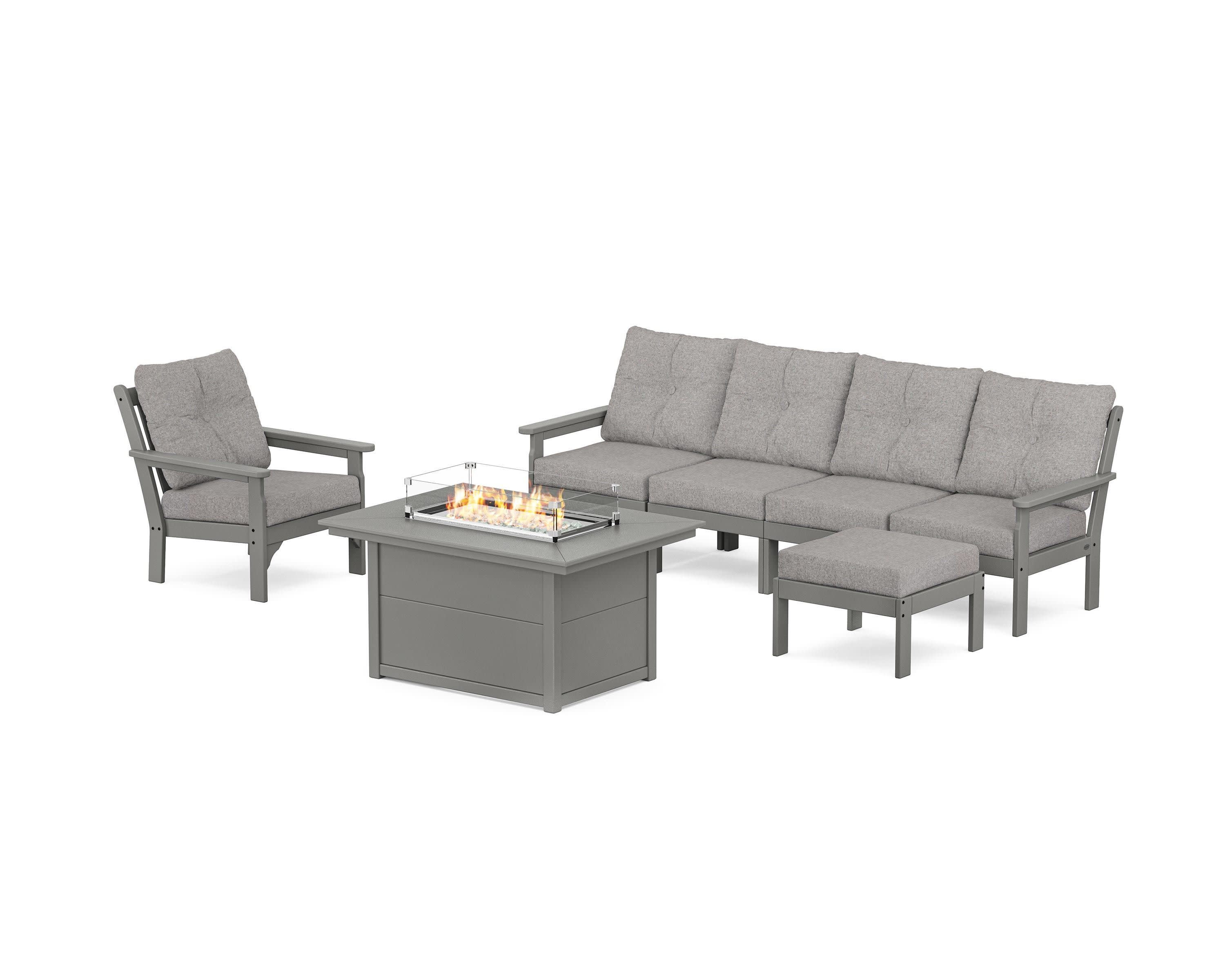 Vineyard Sectional Lounge and Fire Pit Set - Image 188
