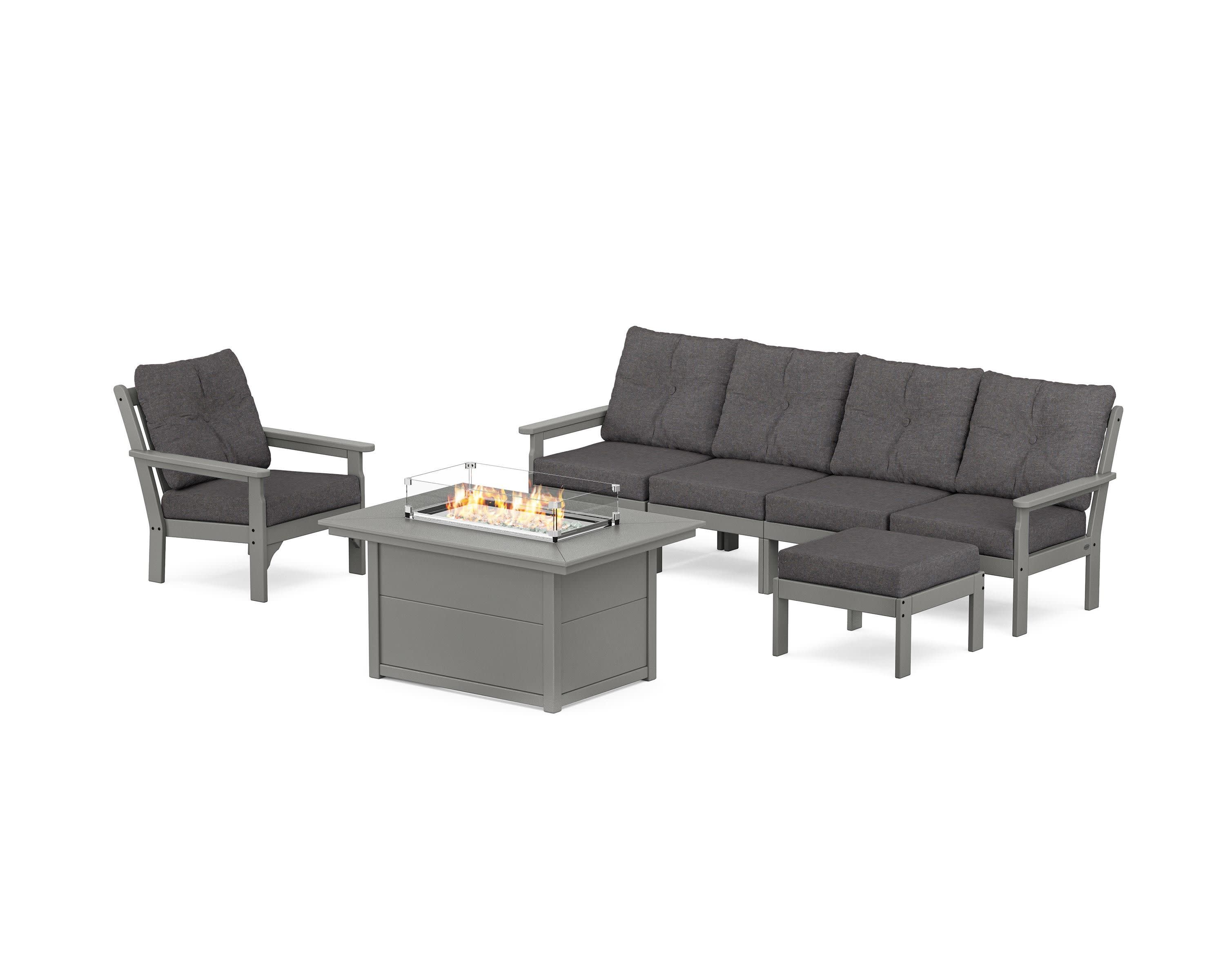 Vineyard Sectional Lounge and Fire Pit Set - Image 189