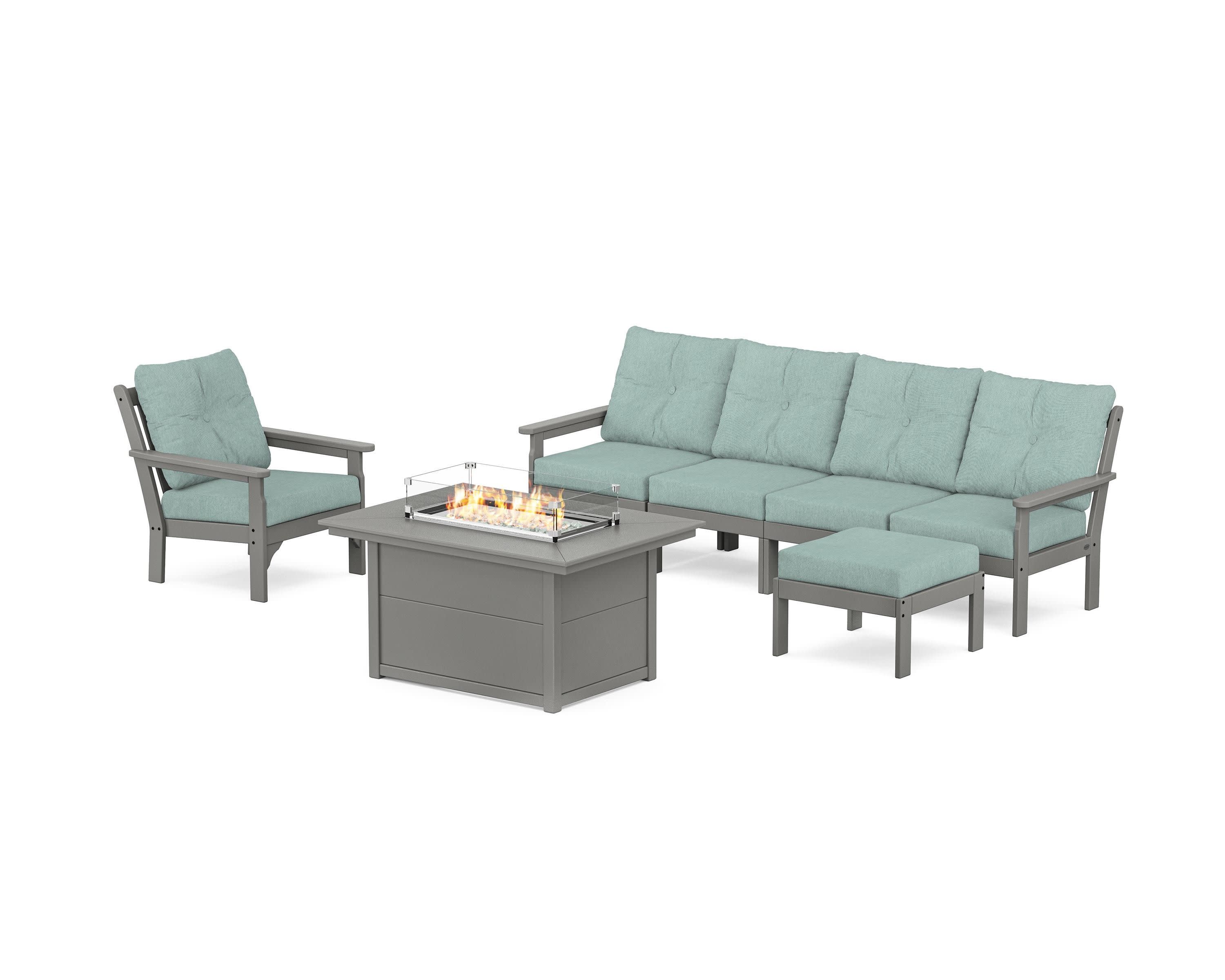Vineyard Sectional Lounge and Fire Pit Set - Image 199