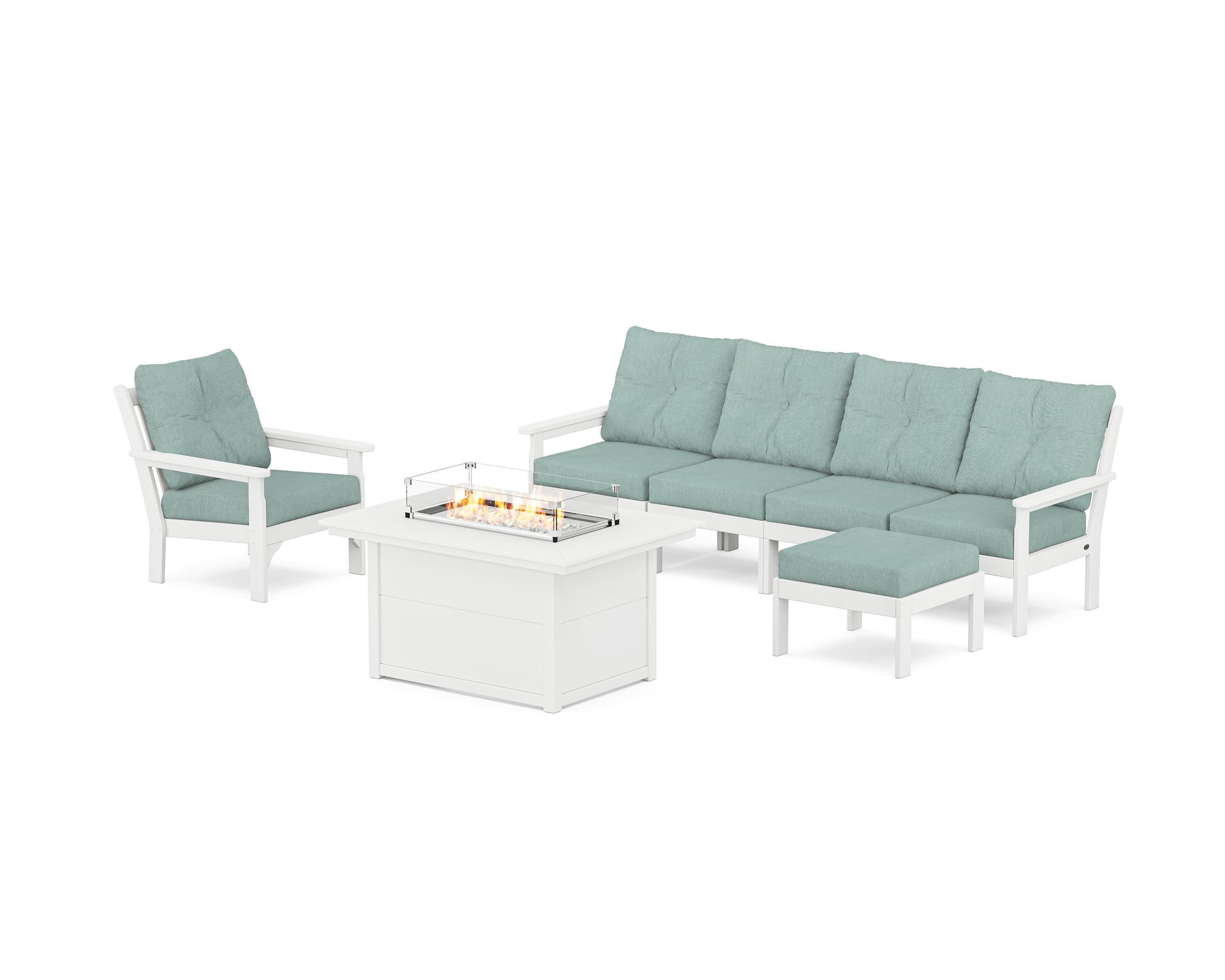 Vineyard Sectional Lounge and Fire Pit Set - Image 206