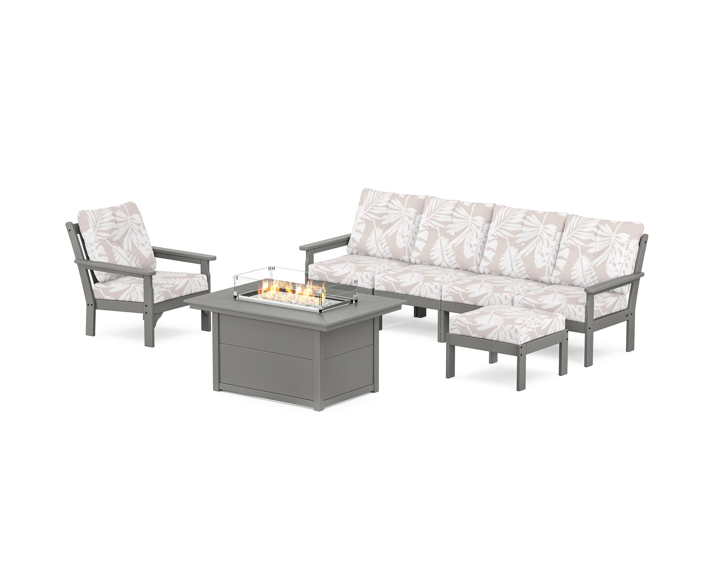 Vineyard Sectional Lounge and Fire Pit Set - Image 25