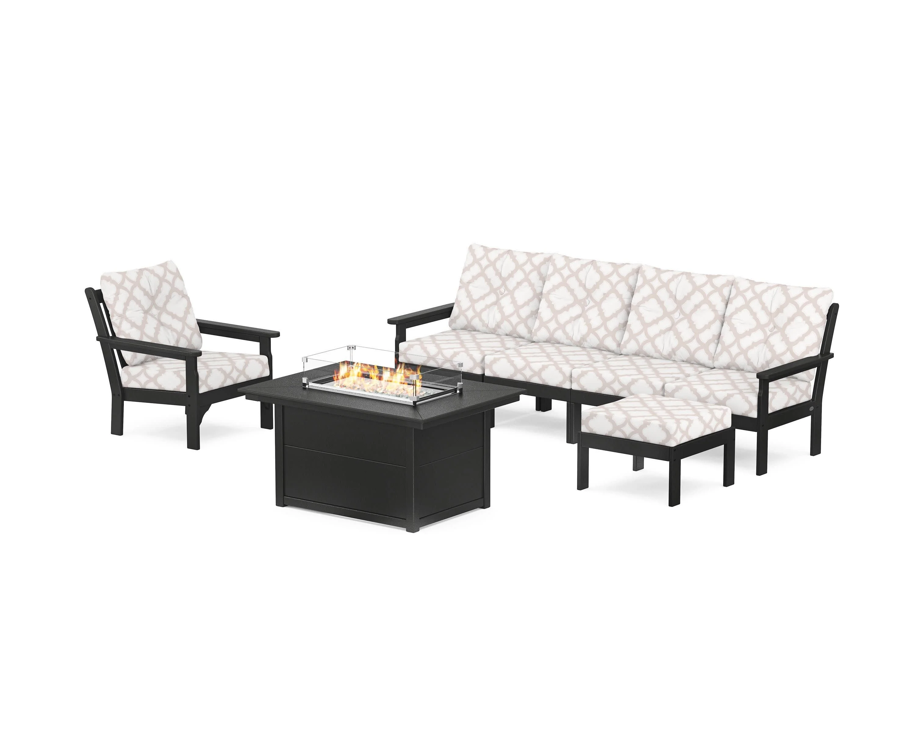 Vineyard Sectional Lounge and Fire Pit Set - Image 33
