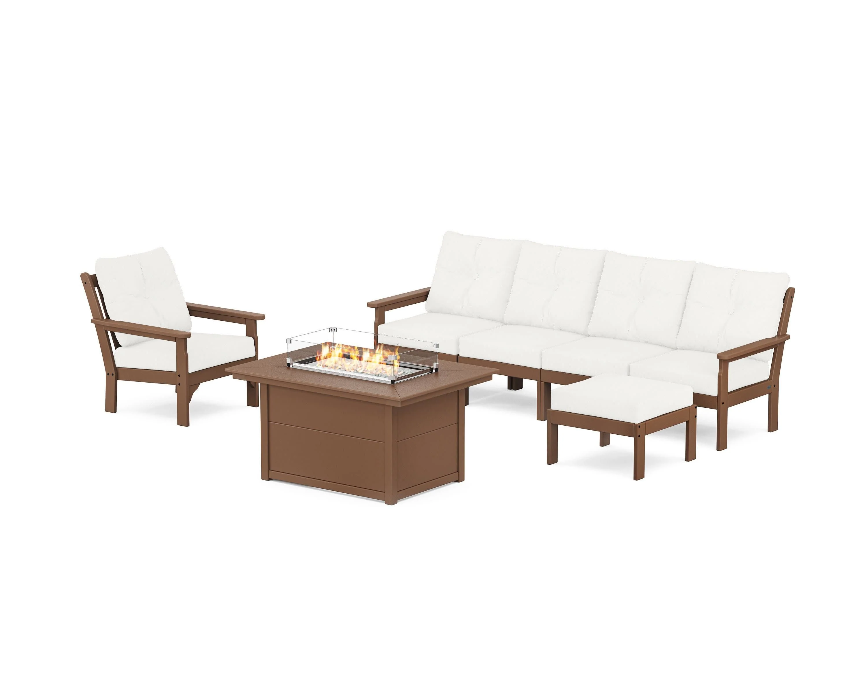 Vineyard Sectional Lounge and Fire Pit Set - Image 36