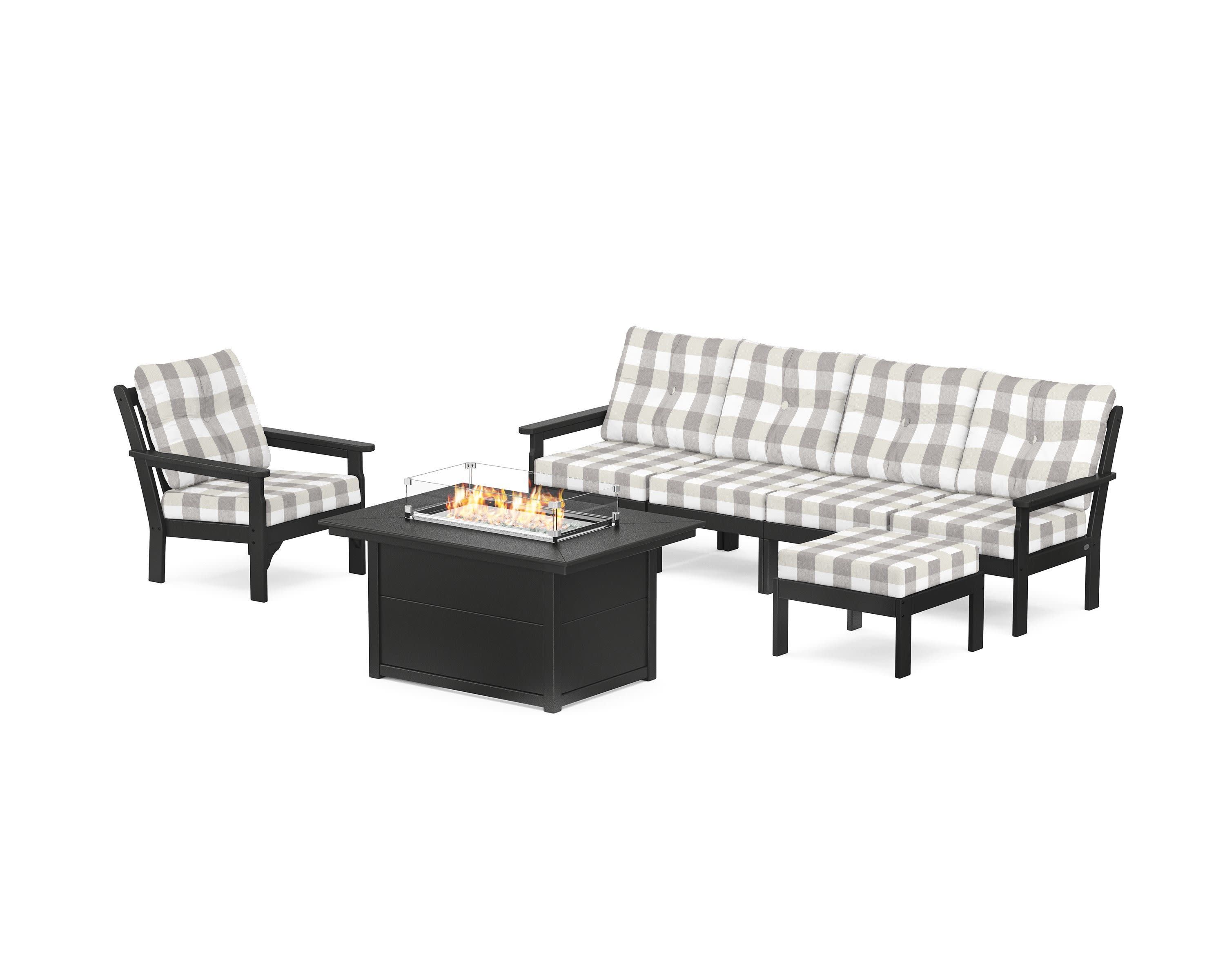 Vineyard Sectional Lounge and Fire Pit Set - Image 50