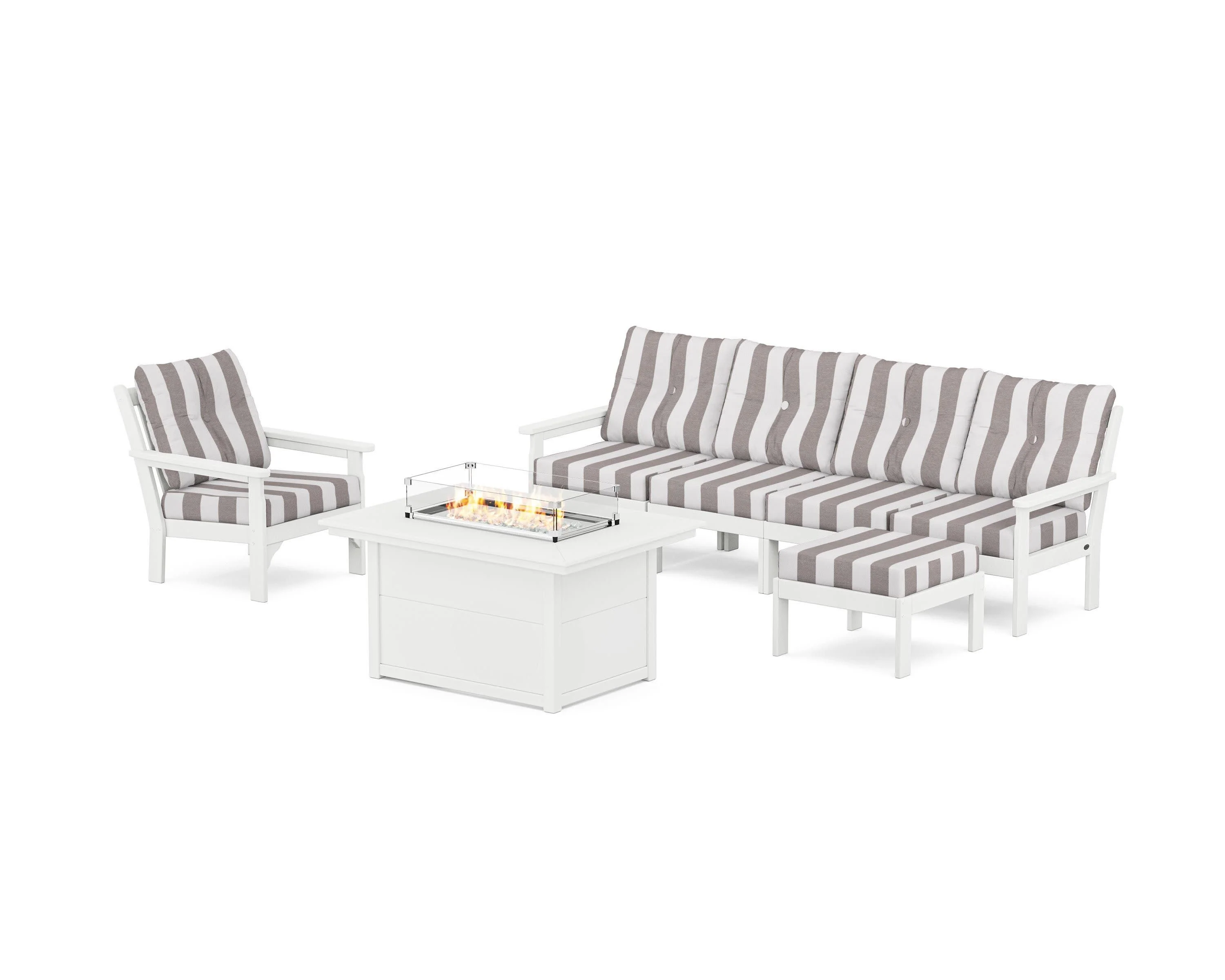 Vineyard Sectional Lounge and Fire Pit Set - Image 53