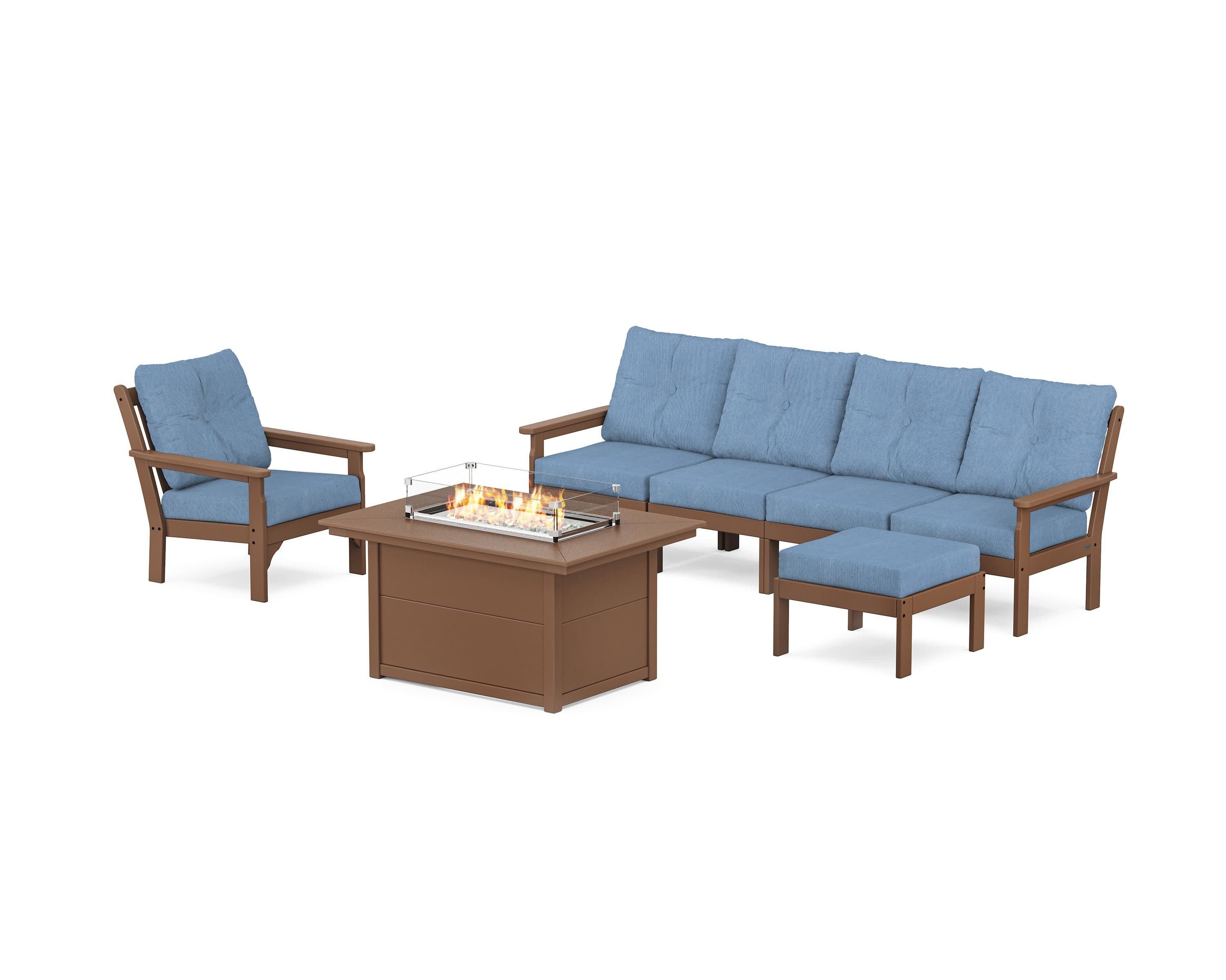 Vineyard Sectional Lounge and Fire Pit Set - Image 55