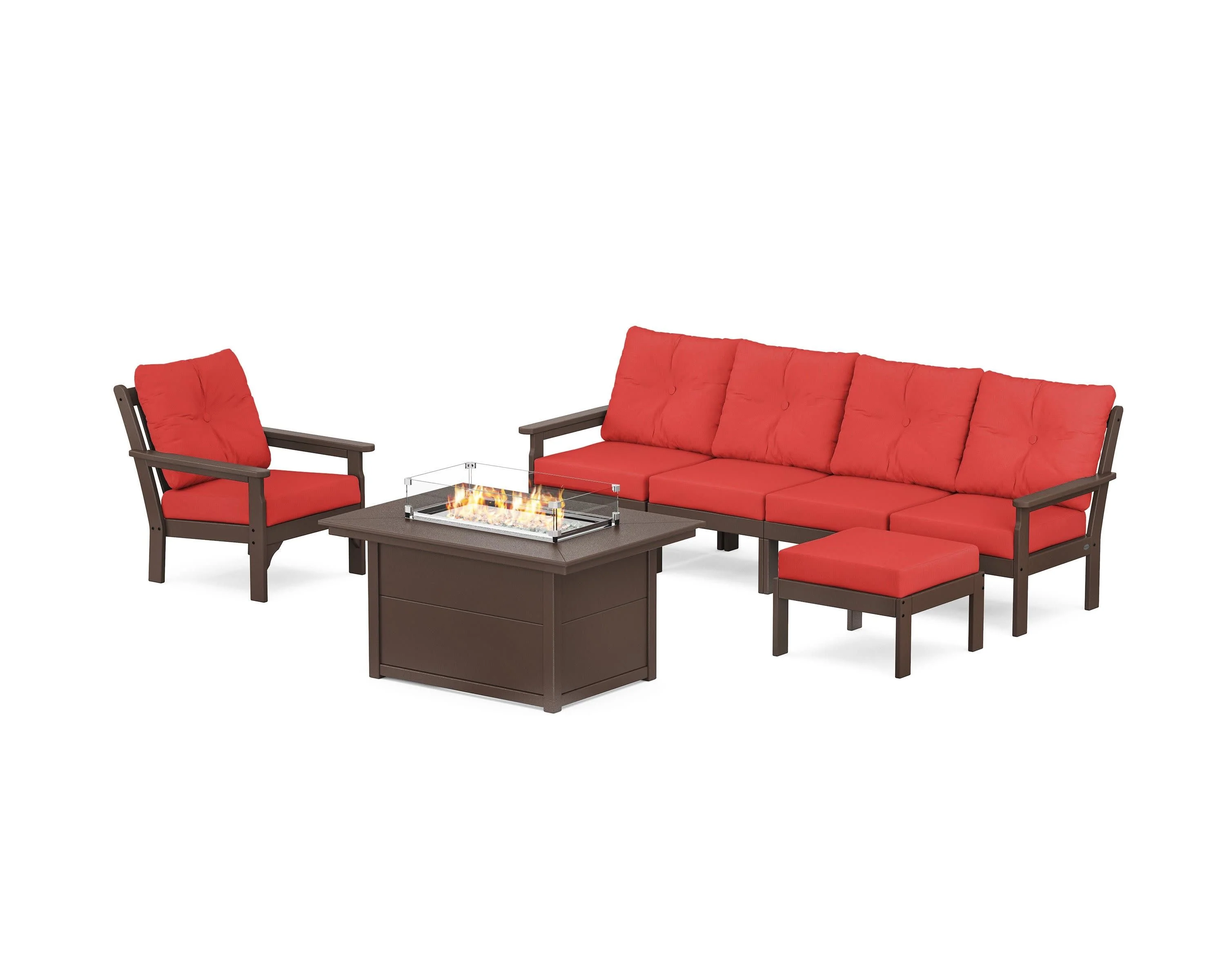 Vineyard Sectional Lounge and Fire Pit Set - Image 71