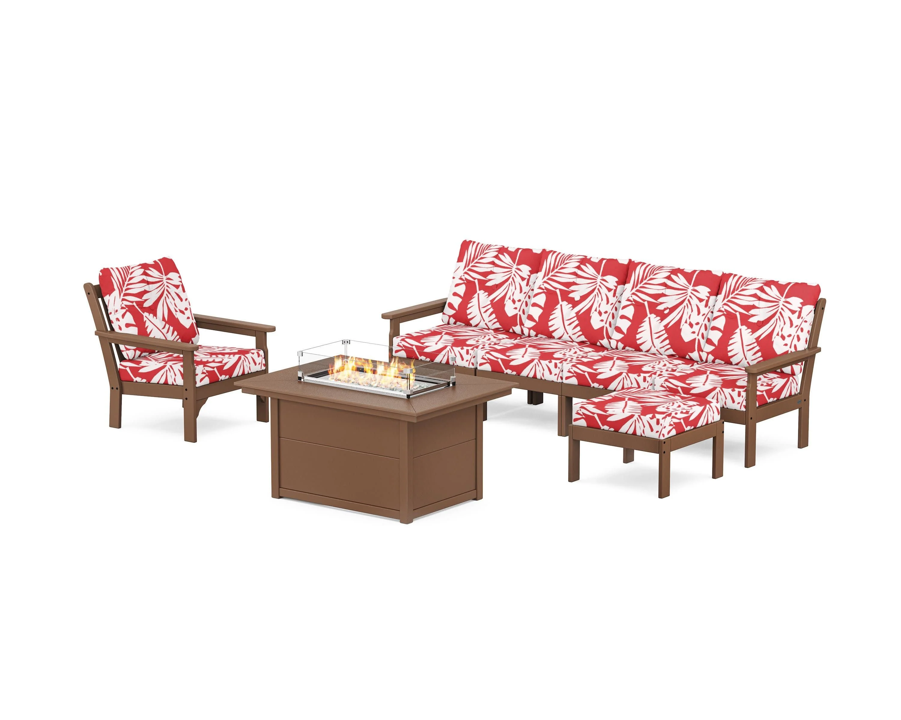 Vineyard Sectional Lounge and Fire Pit Set - Image 73