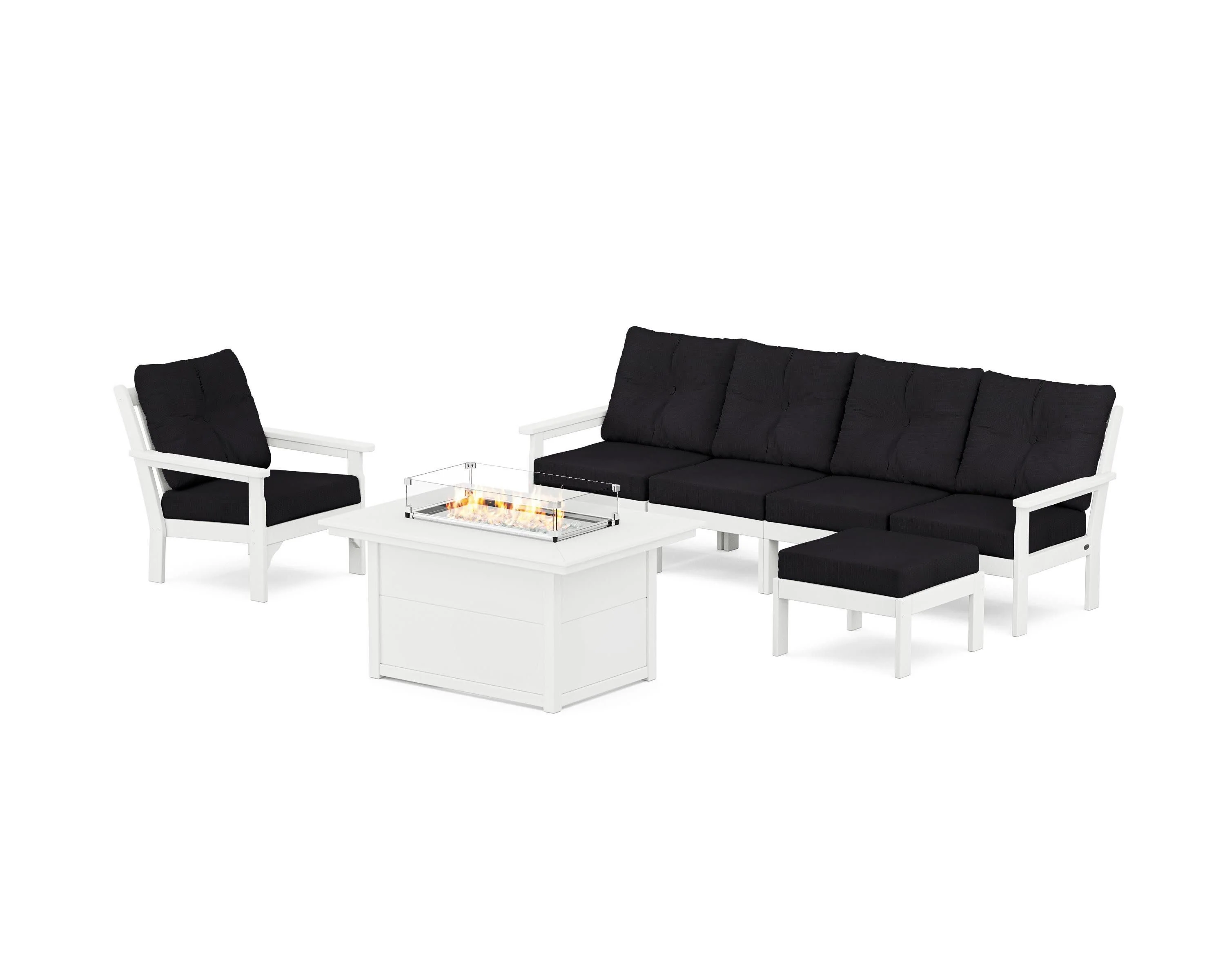 Vineyard Sectional Lounge and Fire Pit Set - Image 74
