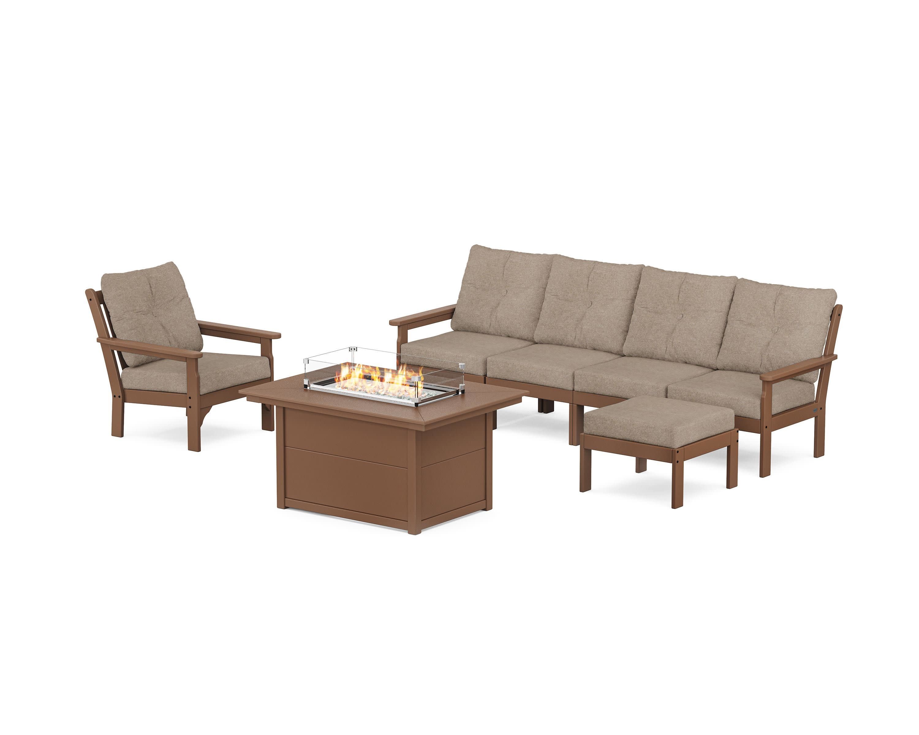 Vineyard Sectional Lounge and Fire Pit Set - Image 76