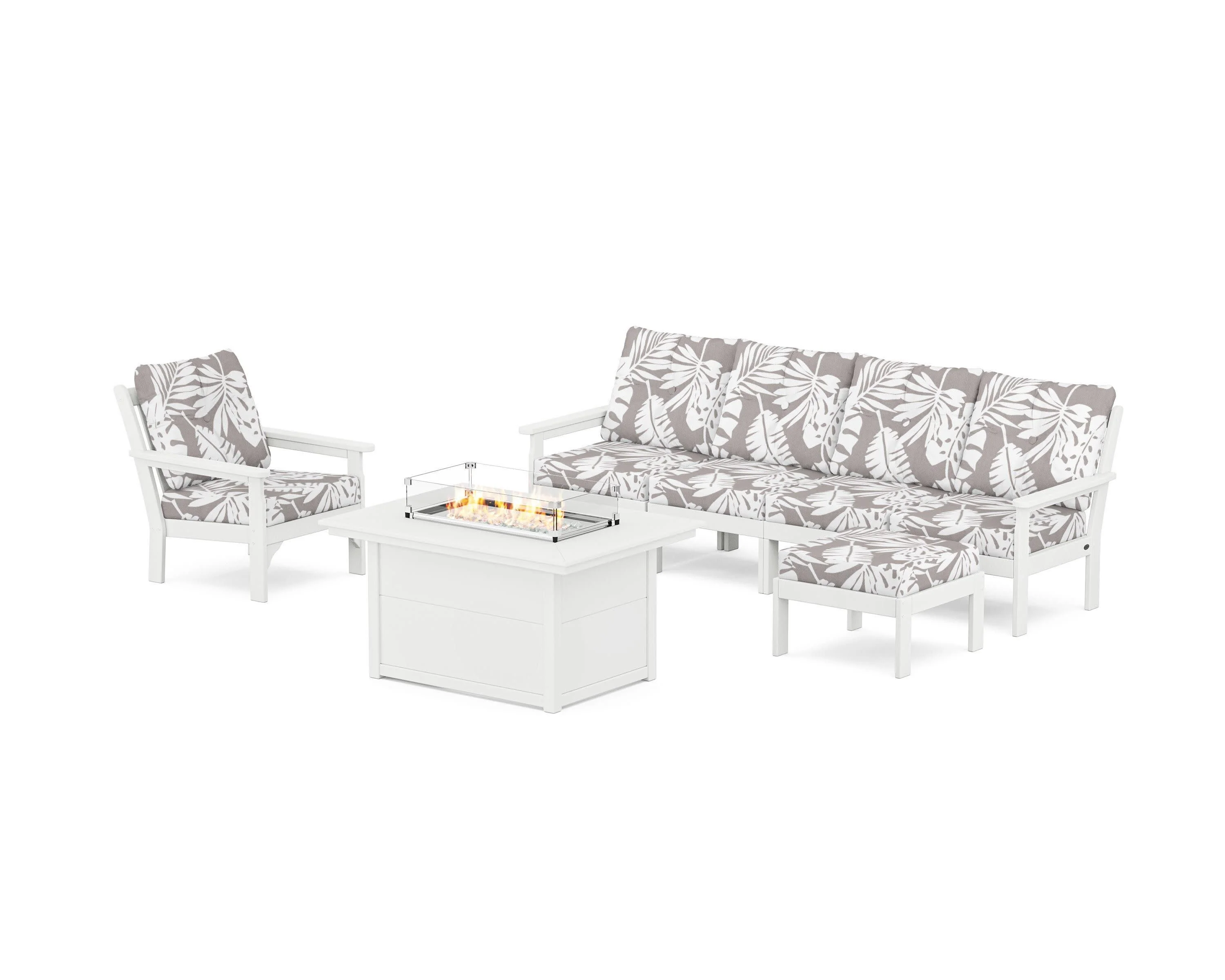 Vineyard Sectional Lounge and Fire Pit Set - Image 79