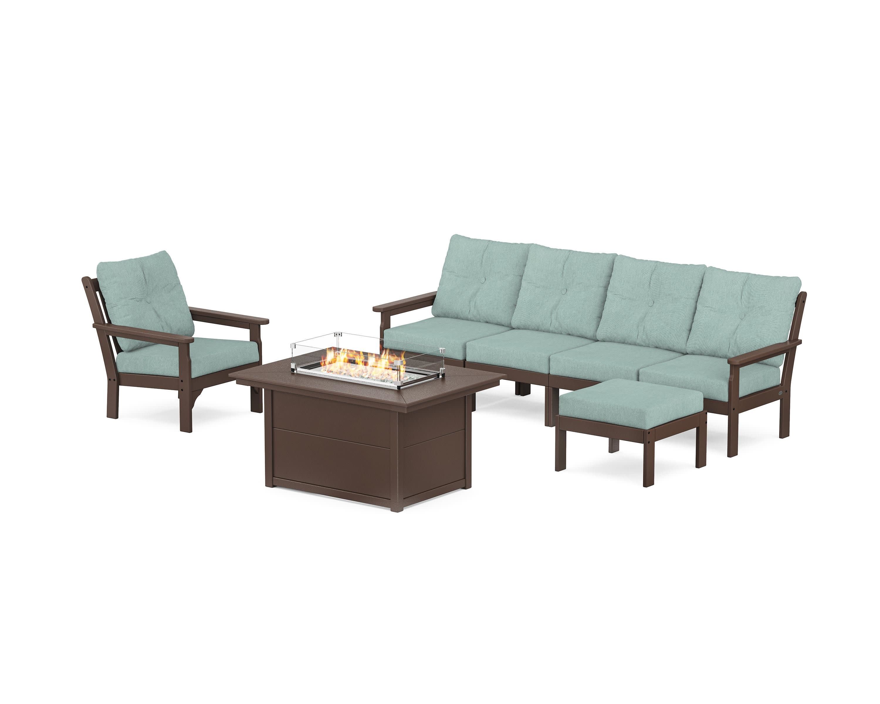 Vineyard Sectional Lounge and Fire Pit Set - Image 81