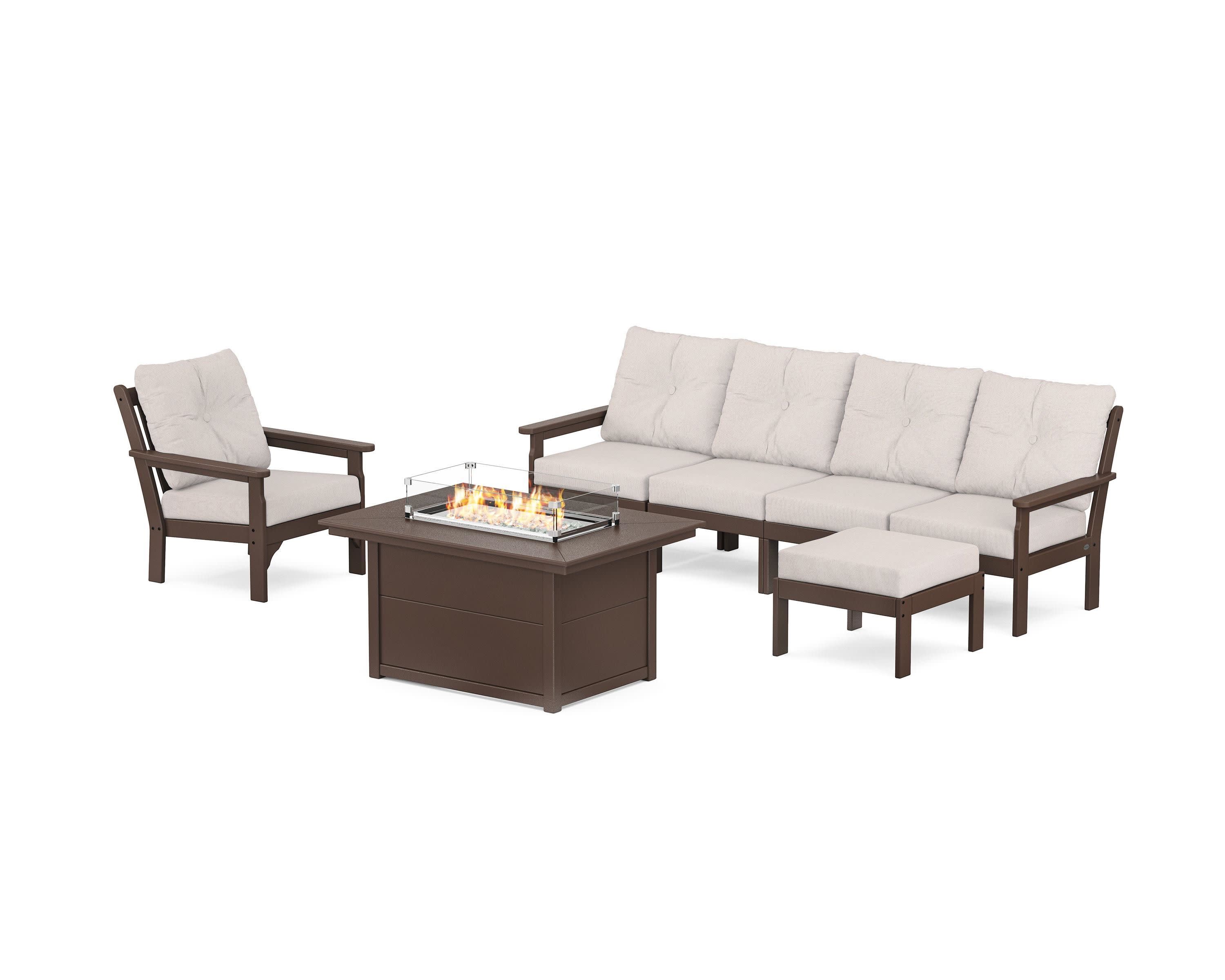 Vineyard Sectional Lounge and Fire Pit Set - Image 91