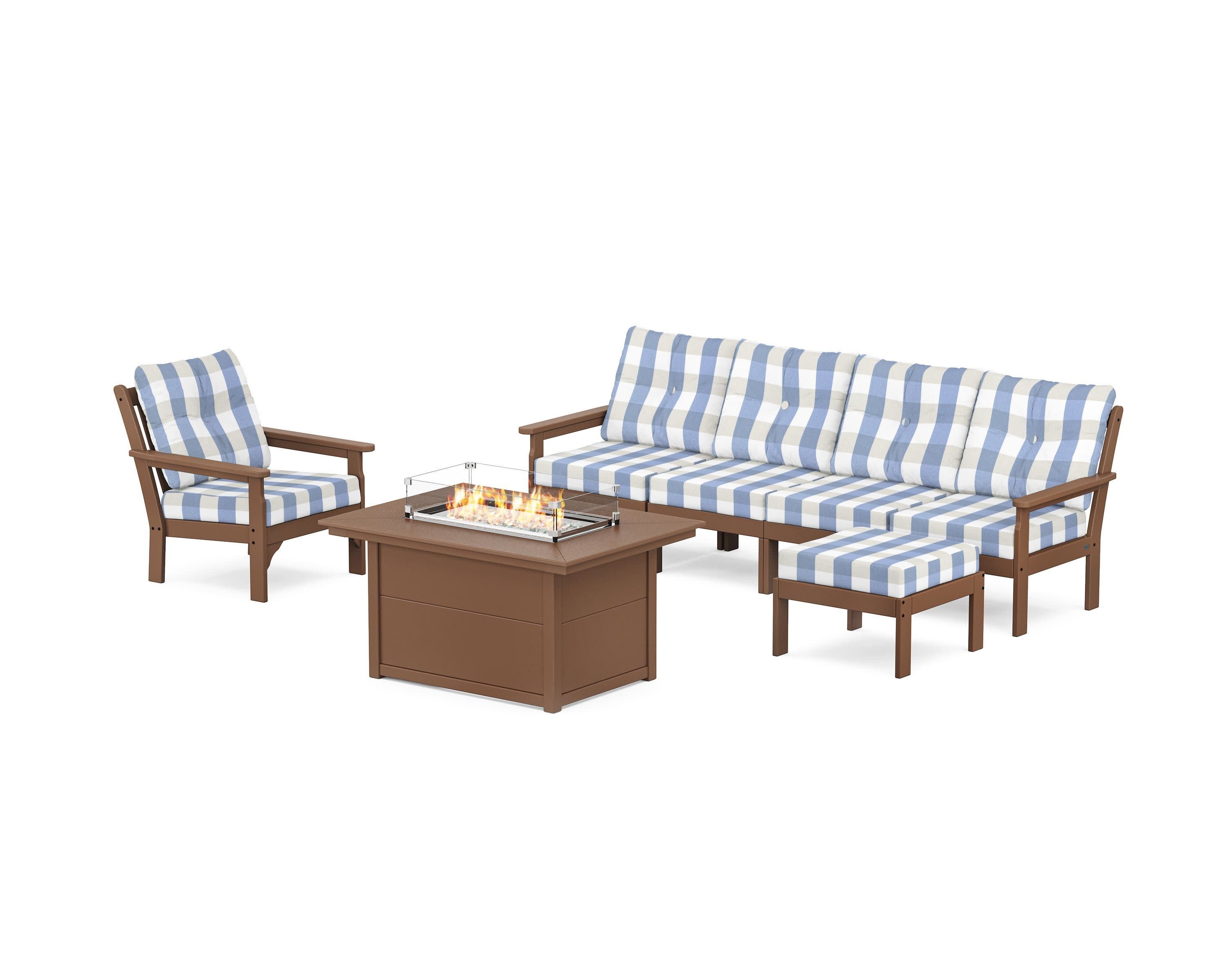 Vineyard Sectional Lounge and Fire Pit Set - Image 99