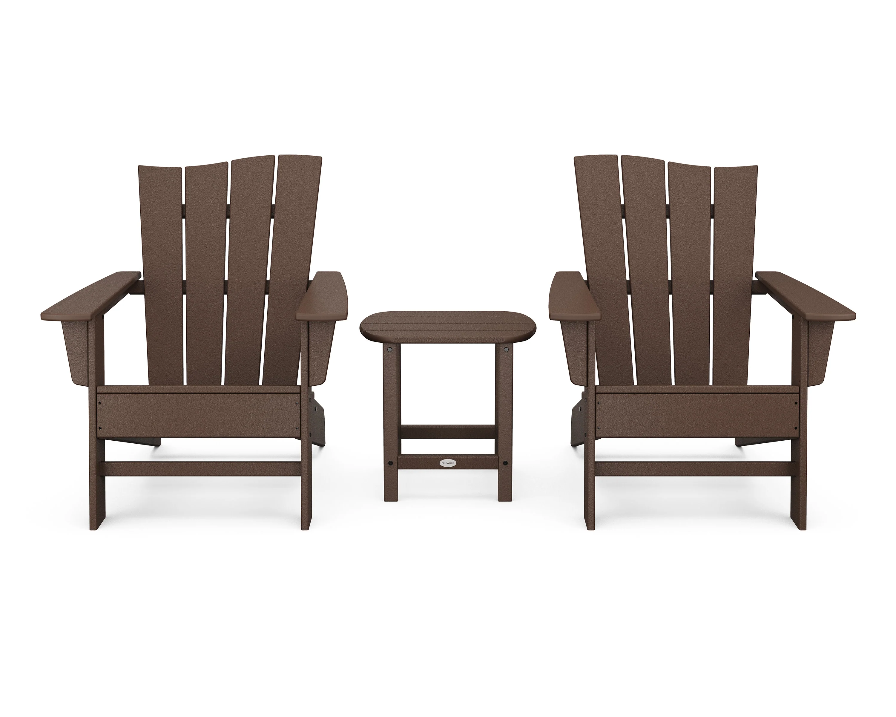 Wave 3-Piece Adirondack Chair Set - Image 10