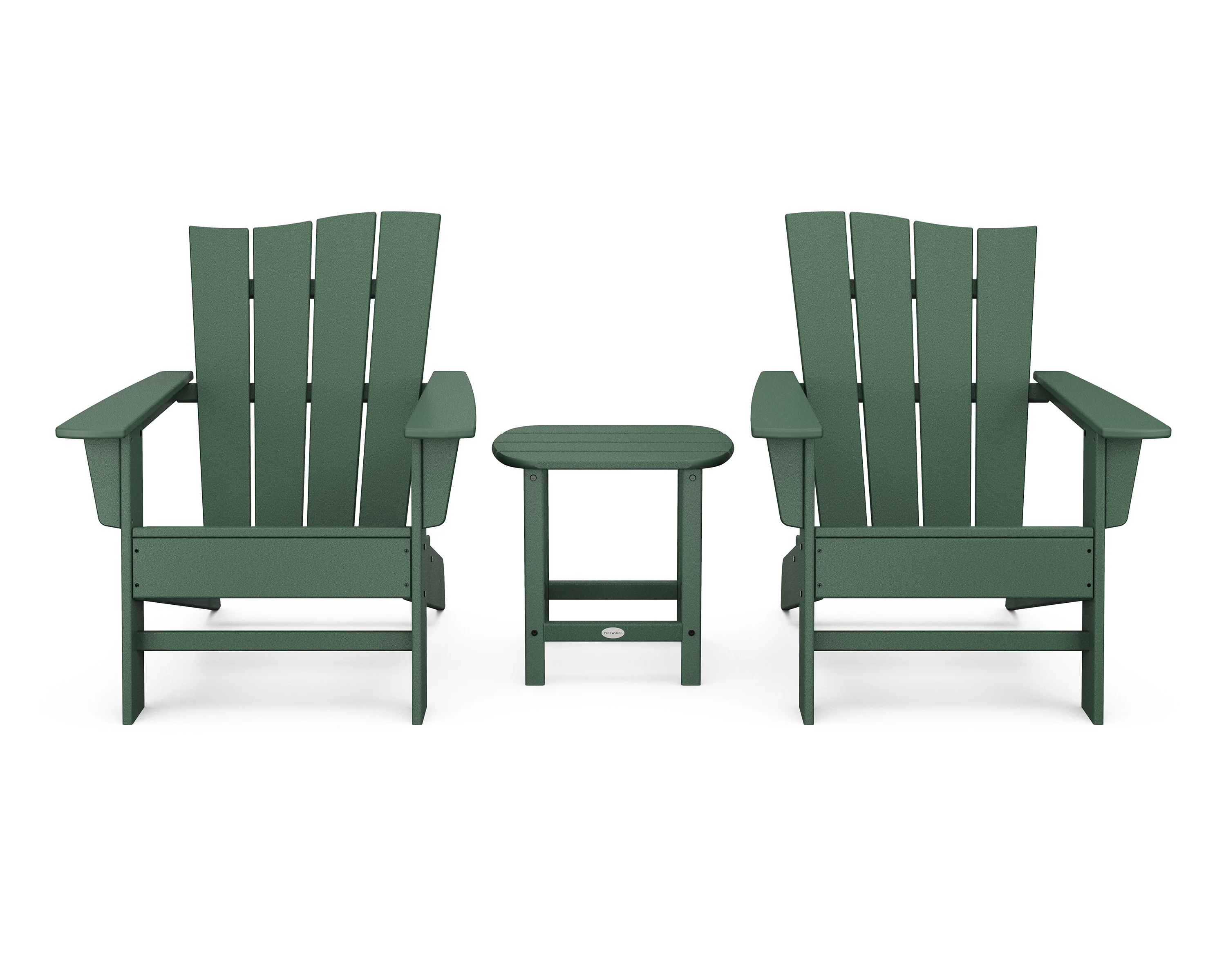 Wave 3-Piece Adirondack Chair Set - Image 11