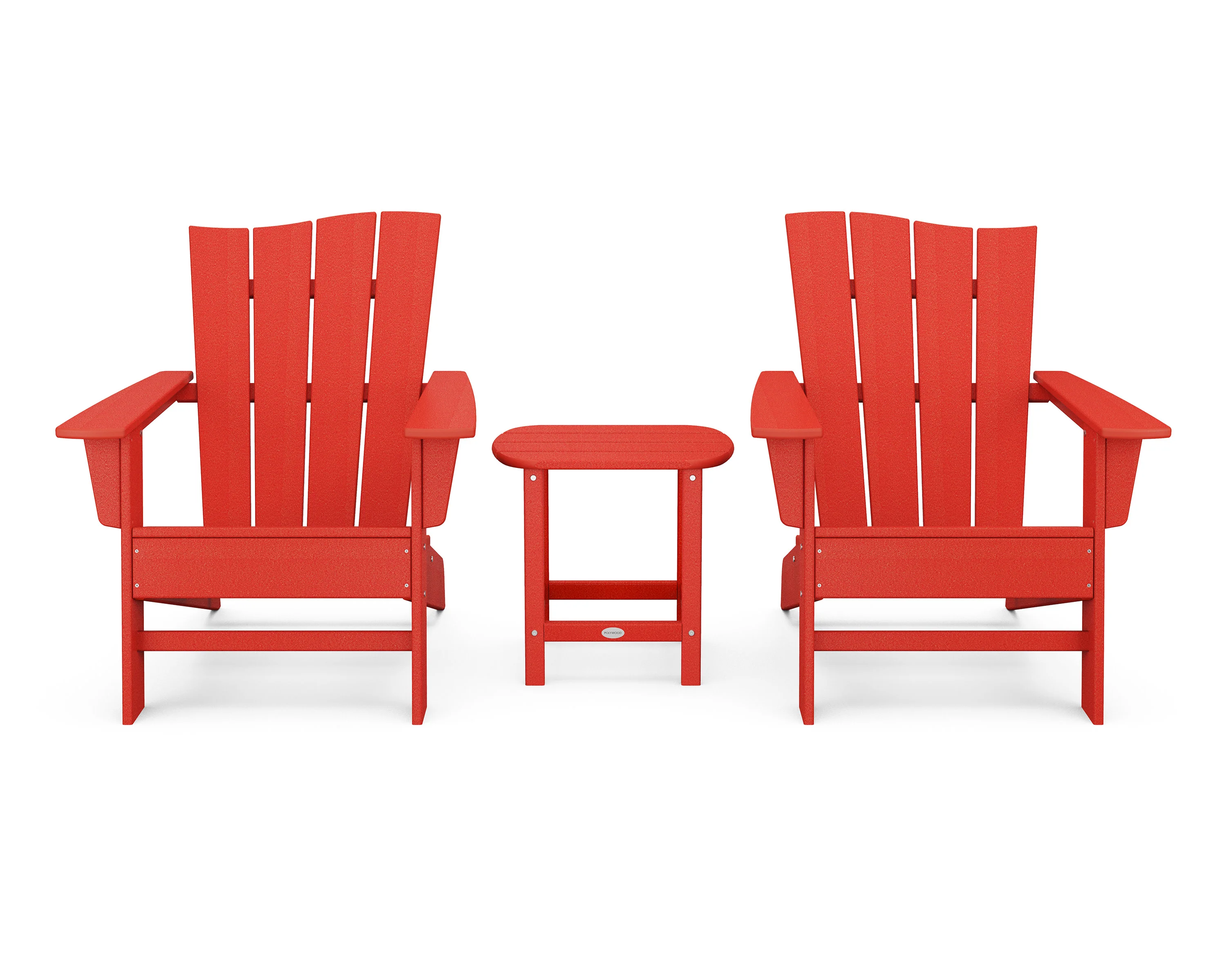 Wave 3-Piece Adirondack Chair Set - Image 16