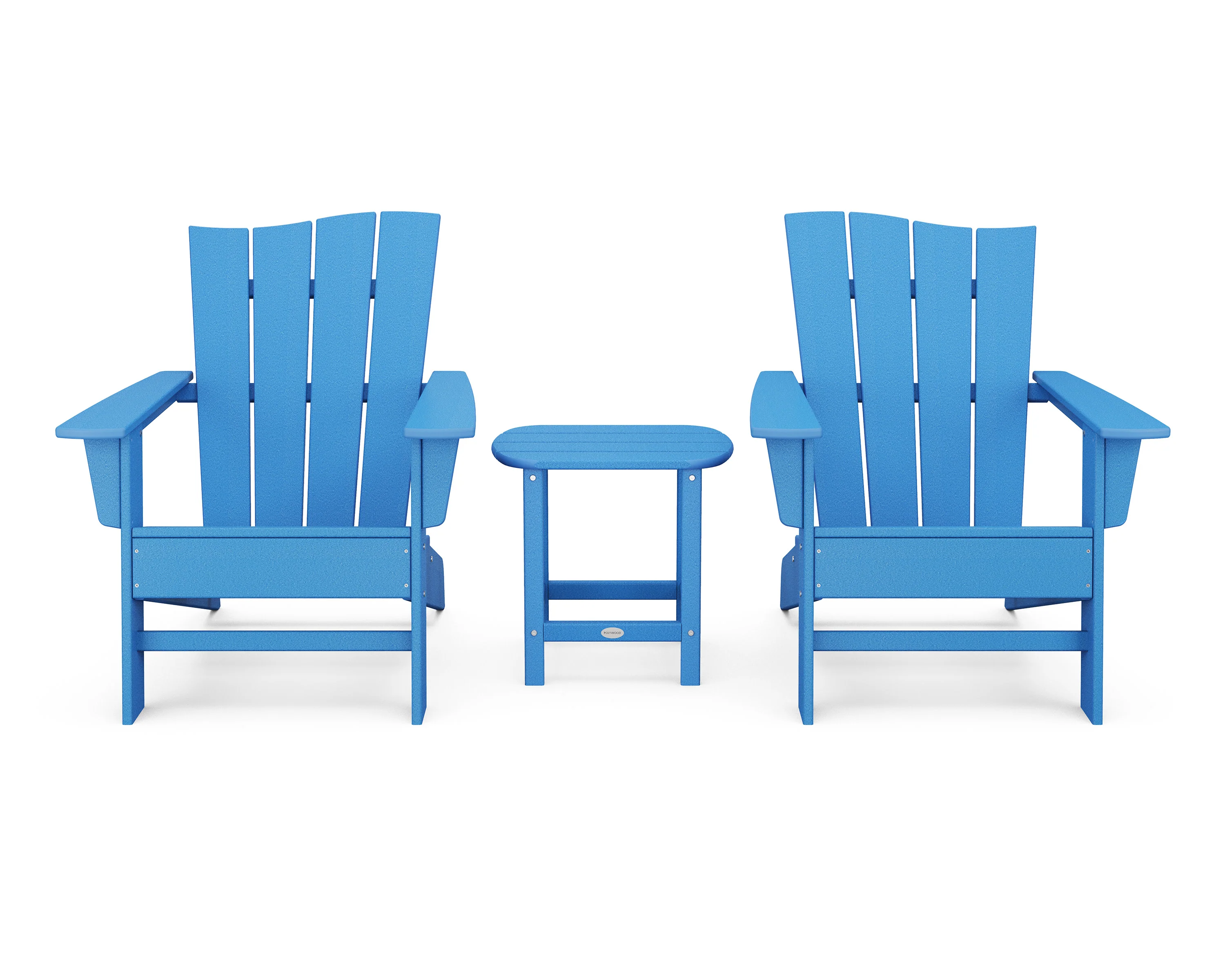 Wave 3-Piece Adirondack Chair Set - Image 18