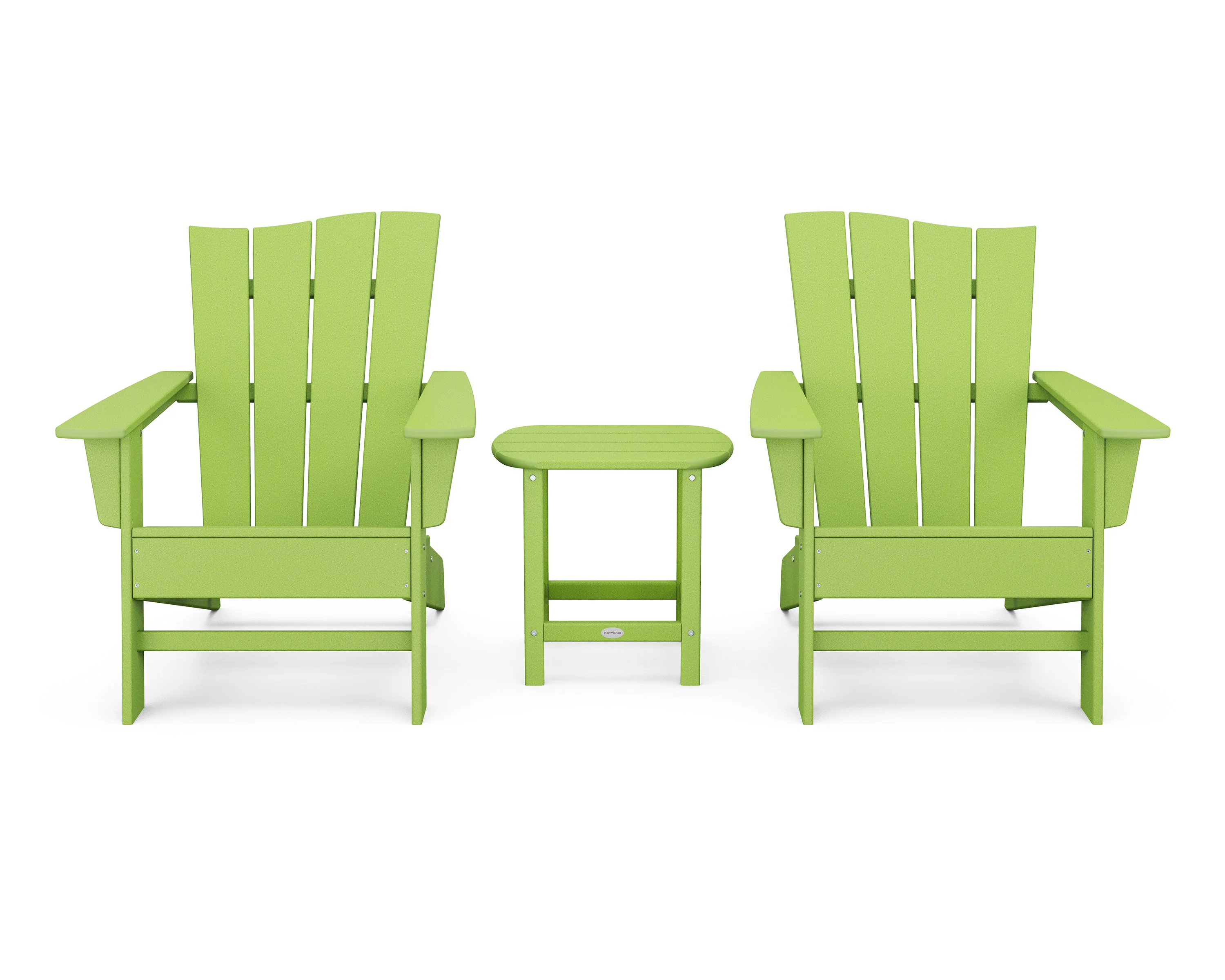 Wave 3-Piece Adirondack Chair Set - Image 19