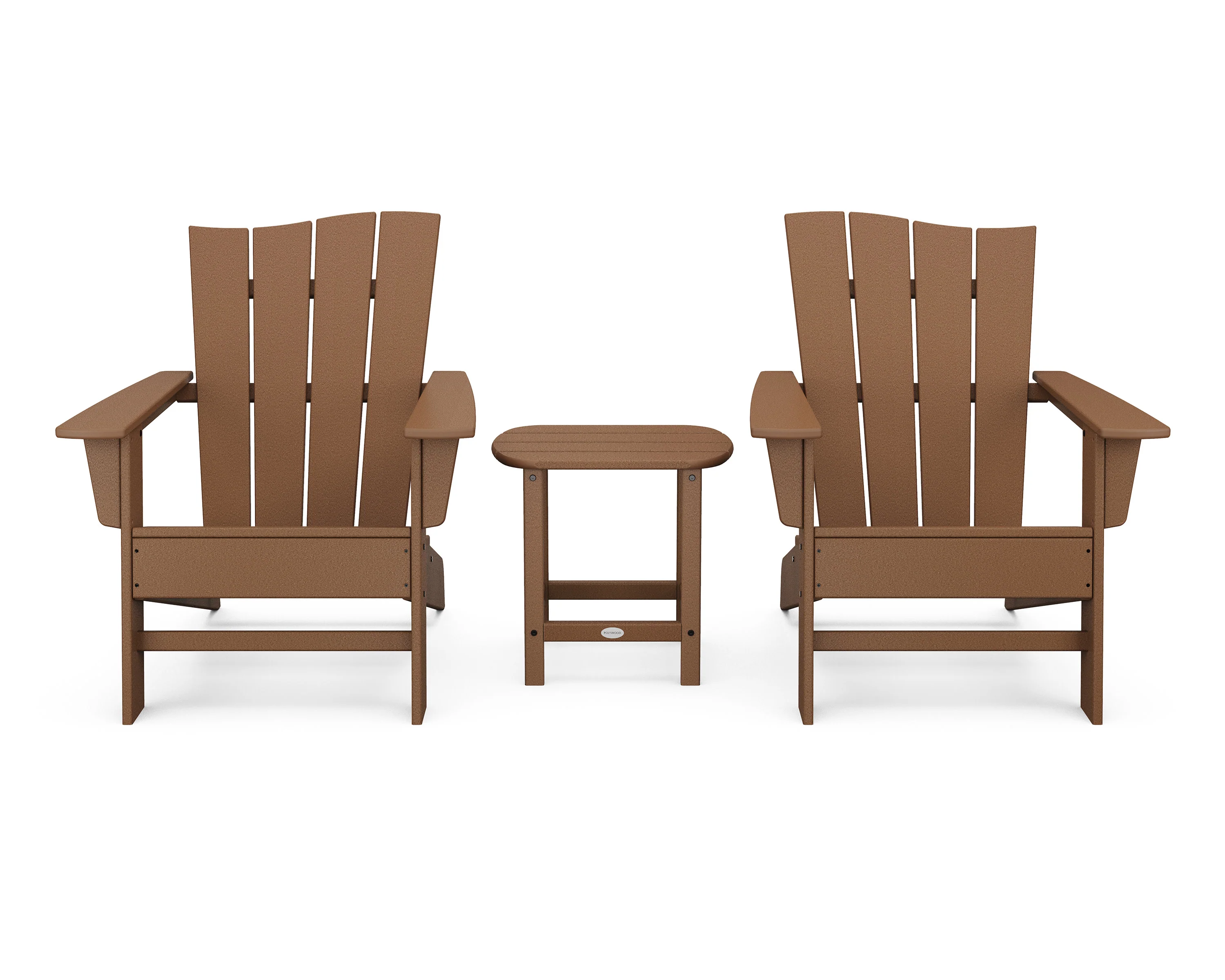 Wave 3-Piece Adirondack Chair Set - Image 22