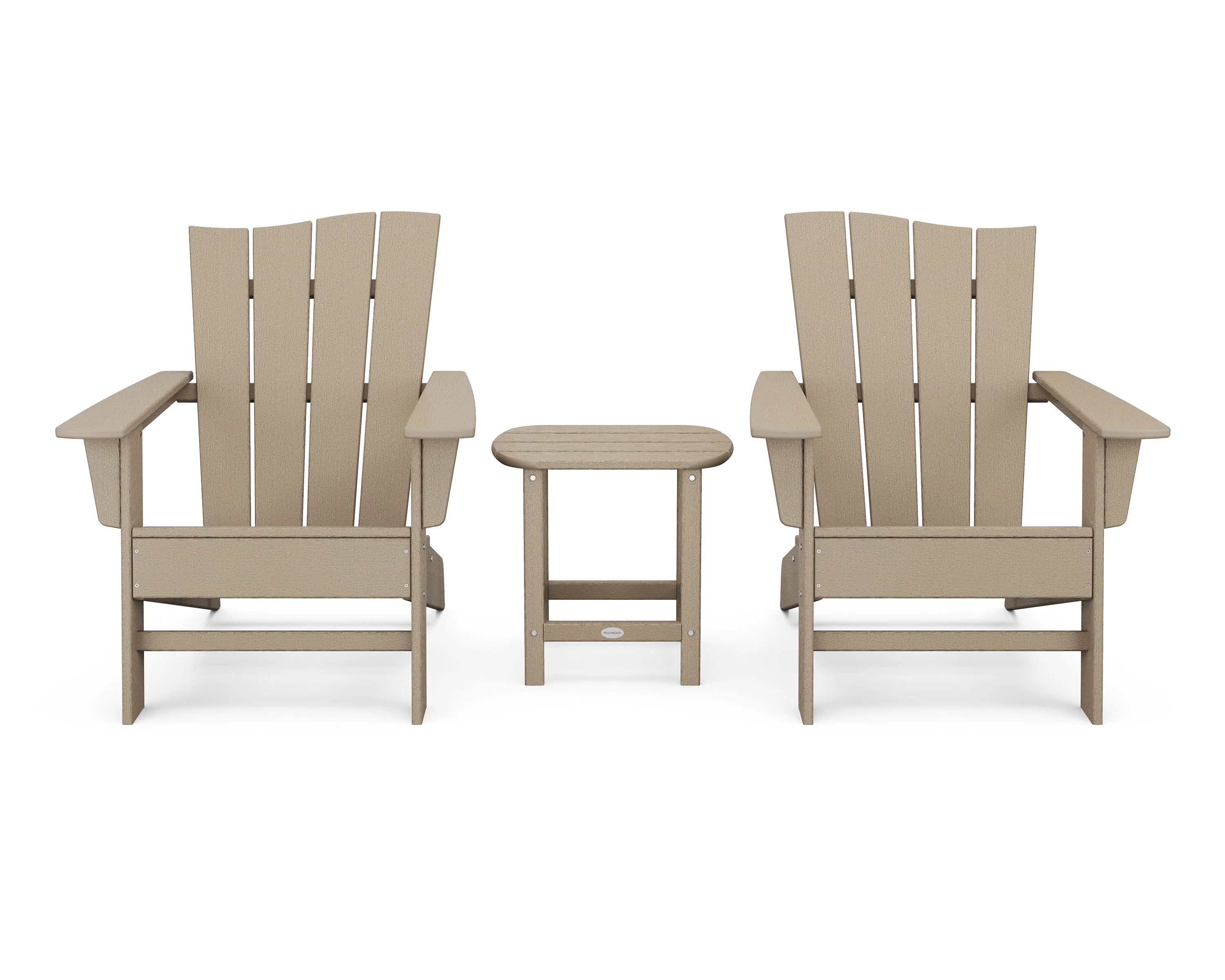 Wave 3-Piece Adirondack Chair Set - Image 23