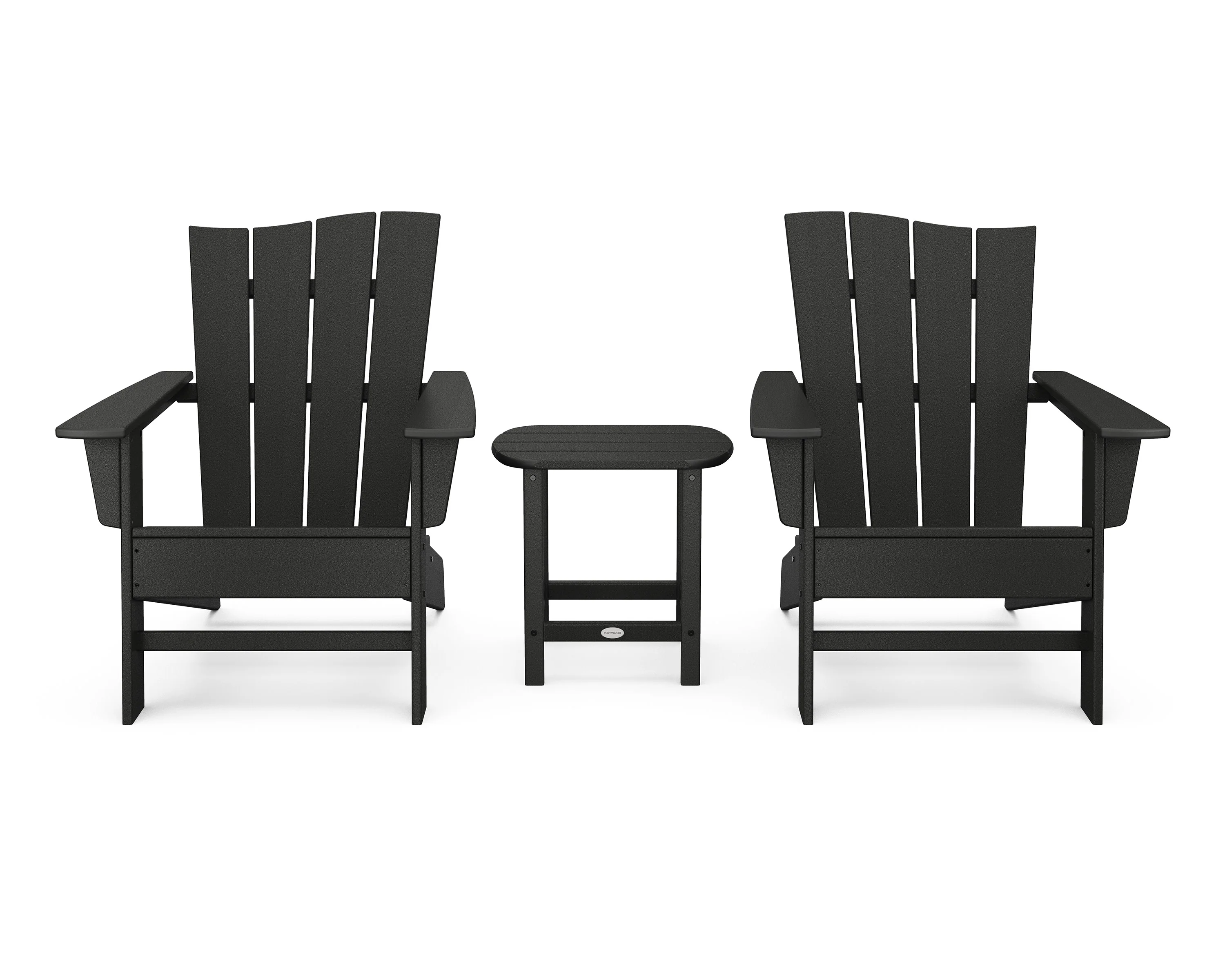 Wave 3-Piece Adirondack Chair Set - Image 24