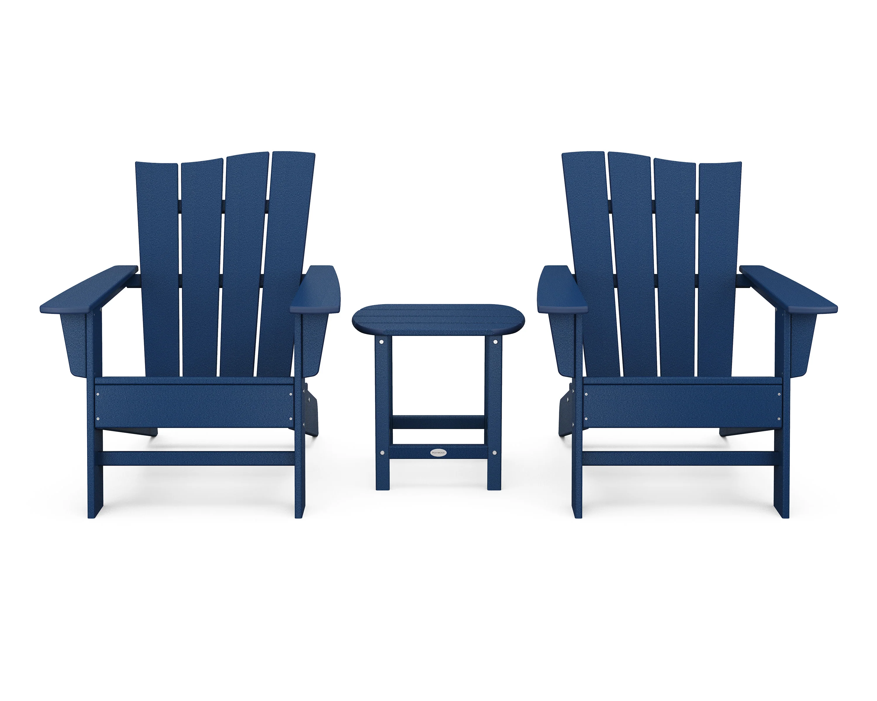 Wave 3-Piece Adirondack Chair Set - Image 25