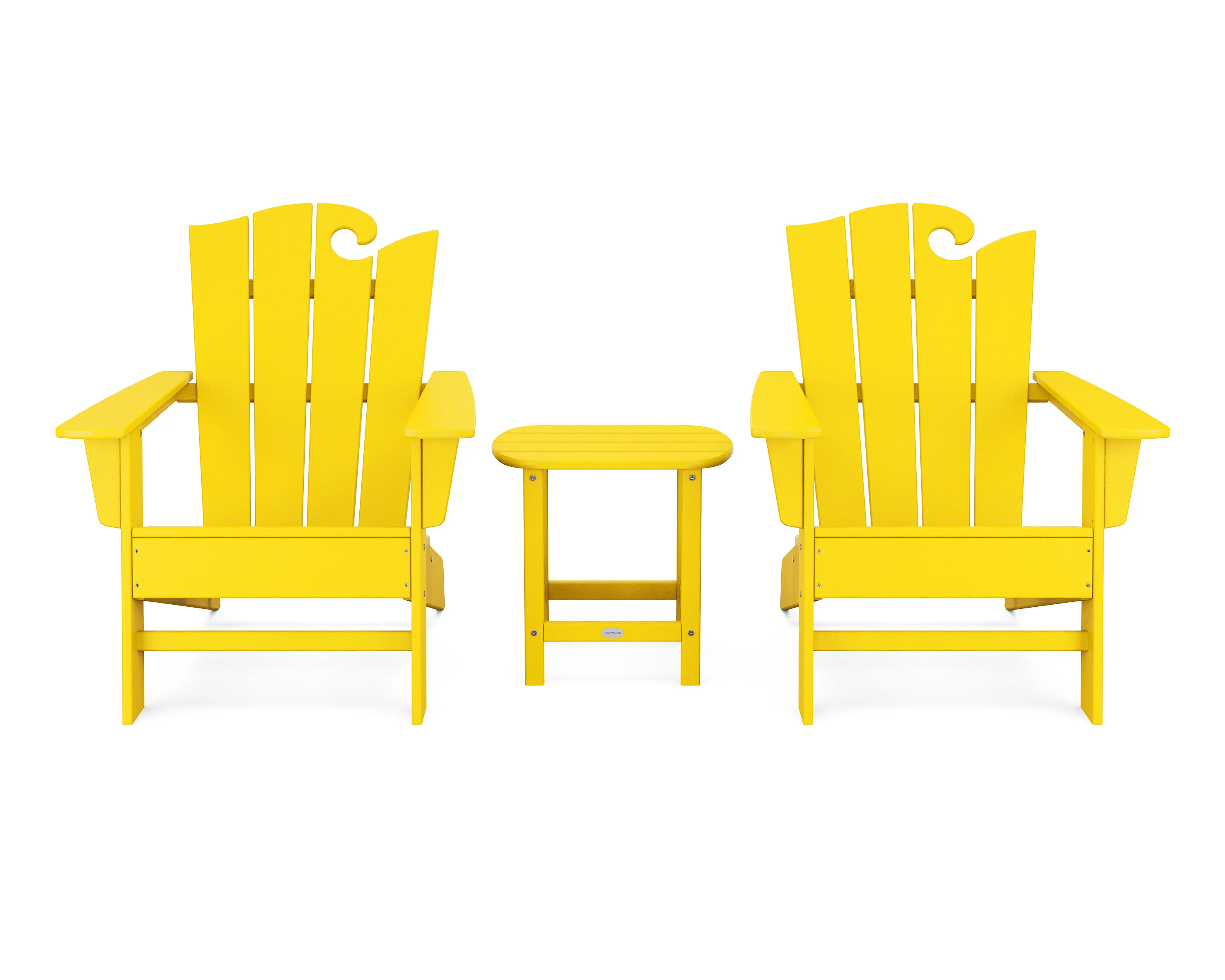 Wave 3-Piece Adirondack Set with The Ocean Chair - Image 14
