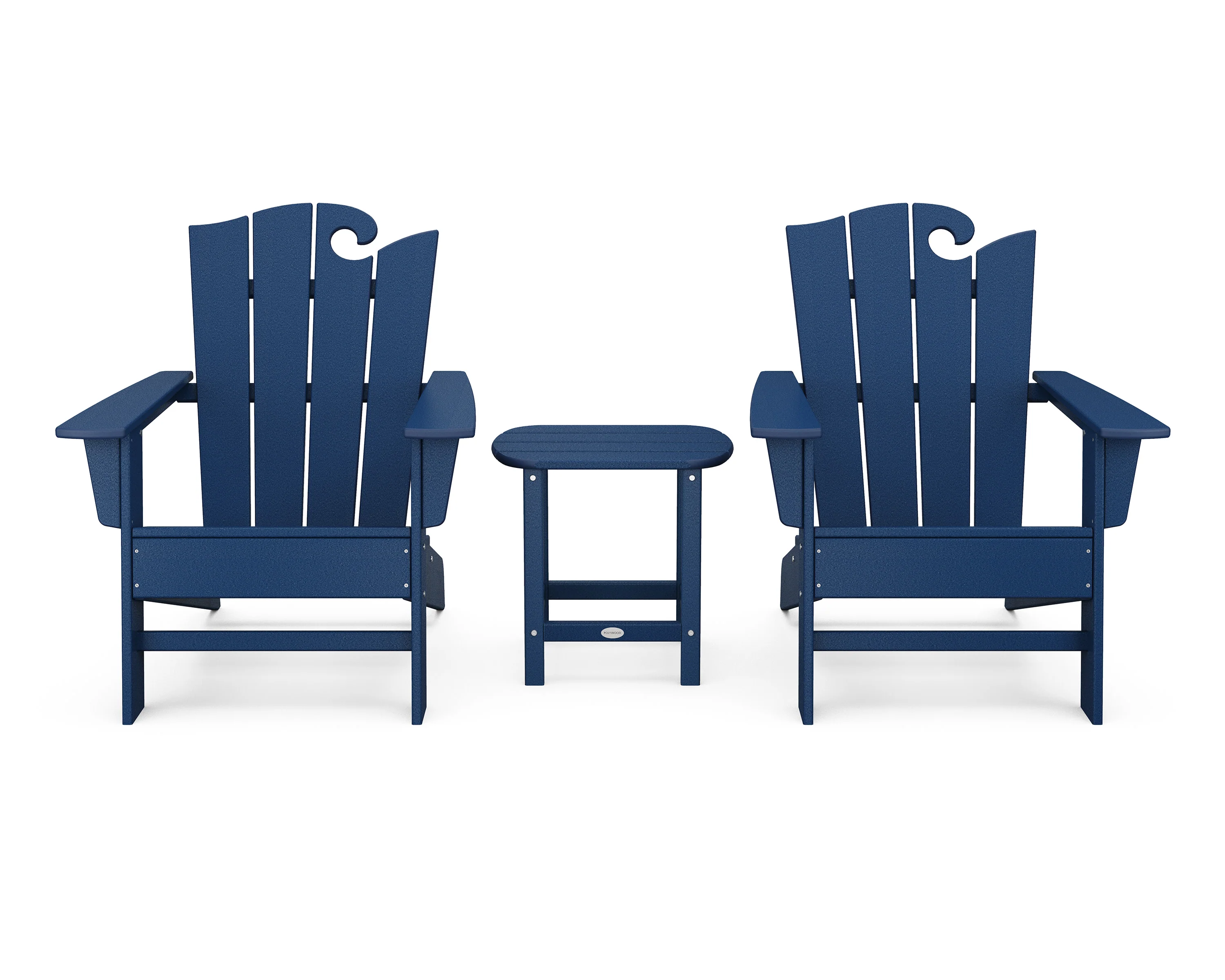 Wave 3-Piece Adirondack Set with The Ocean Chair - Image 15