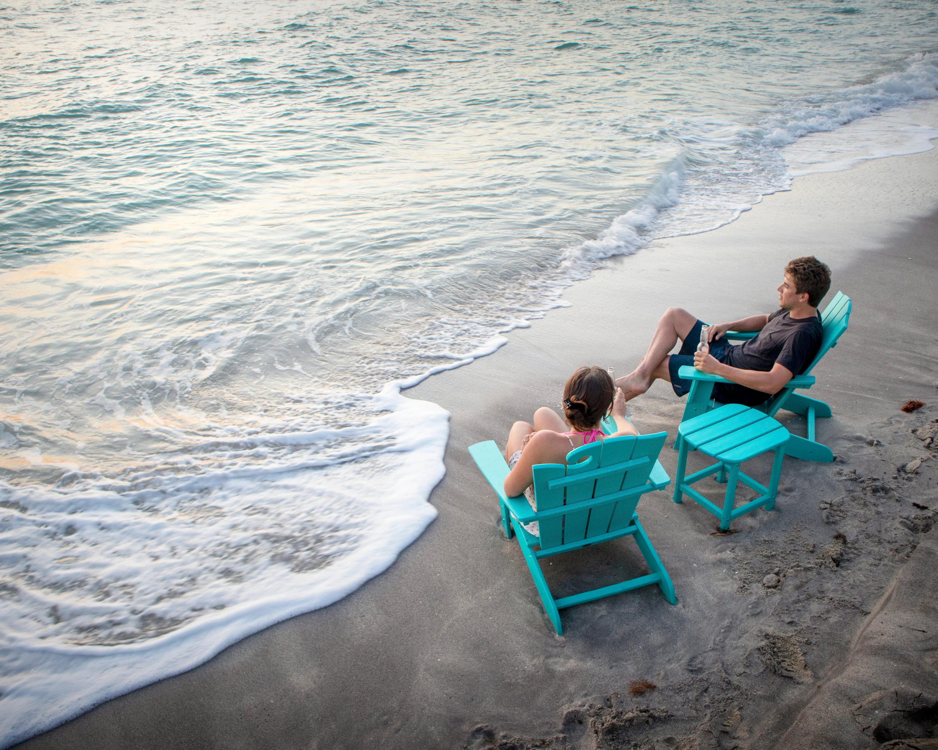 Wave 3-Piece Adirondack Set with The Ocean Chair - Image 4