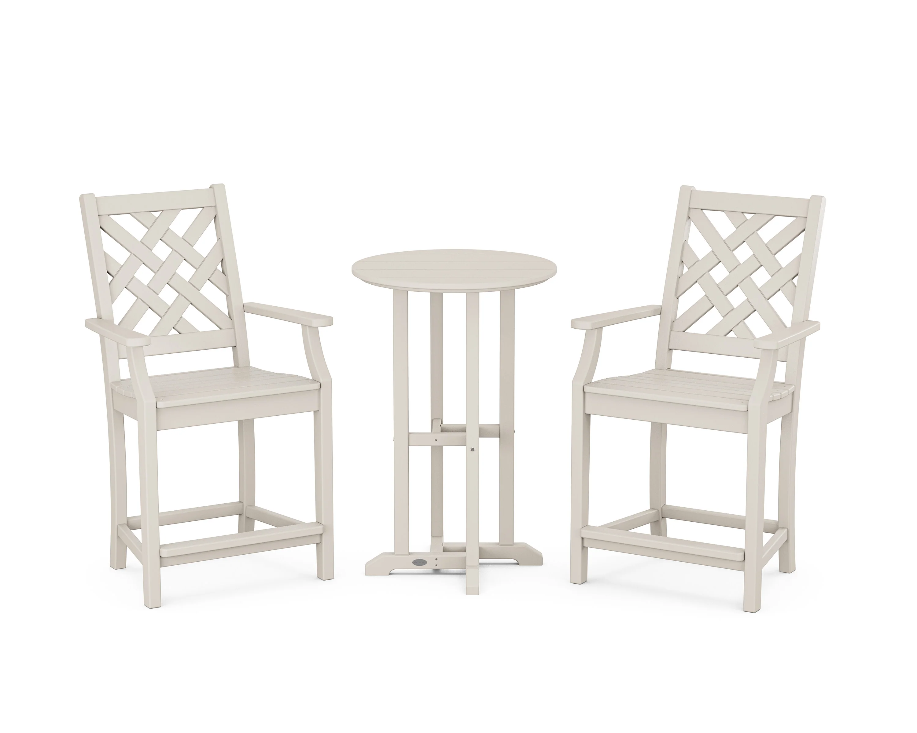 Wovendale 3-Piece Farmhouse Bistro Counter Set - Image 4