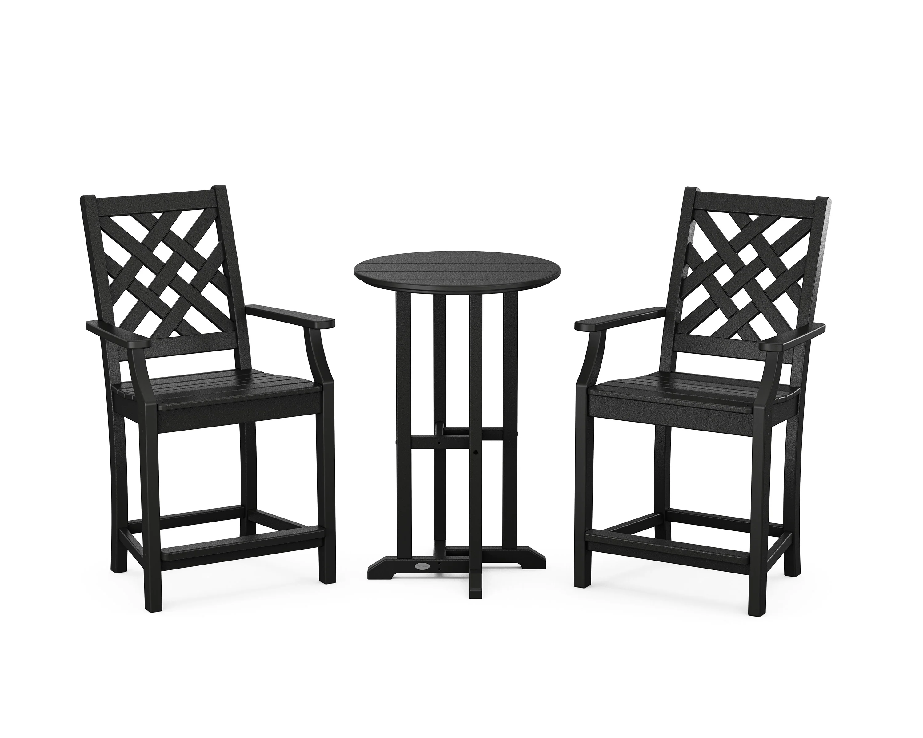 Wovendale 3-Piece Farmhouse Bistro Counter Set - Image 6