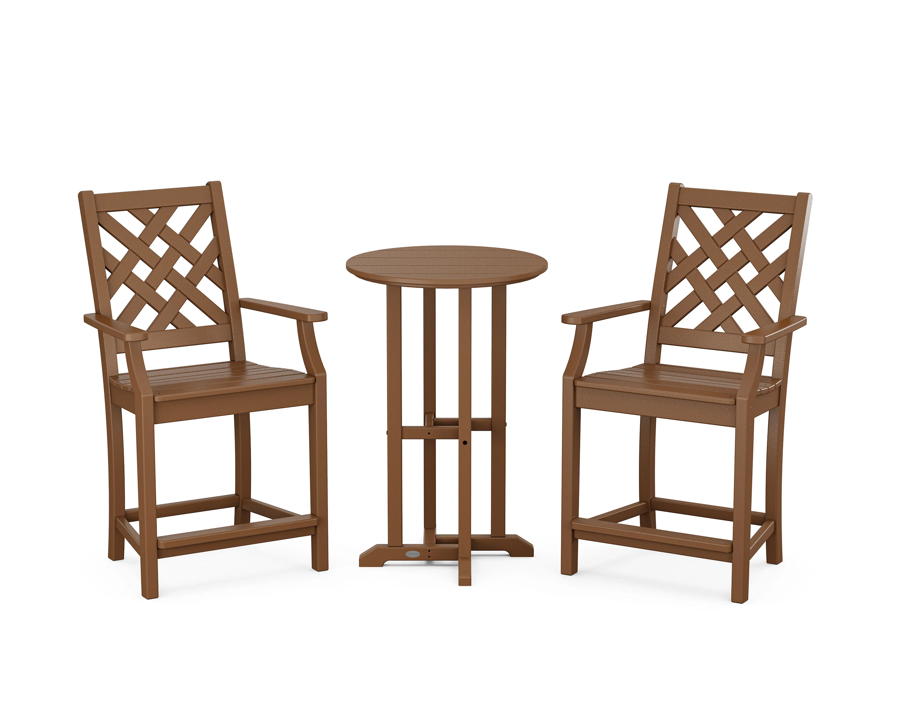 Wovendale 3-Piece Farmhouse Bistro Counter Set - Image 8