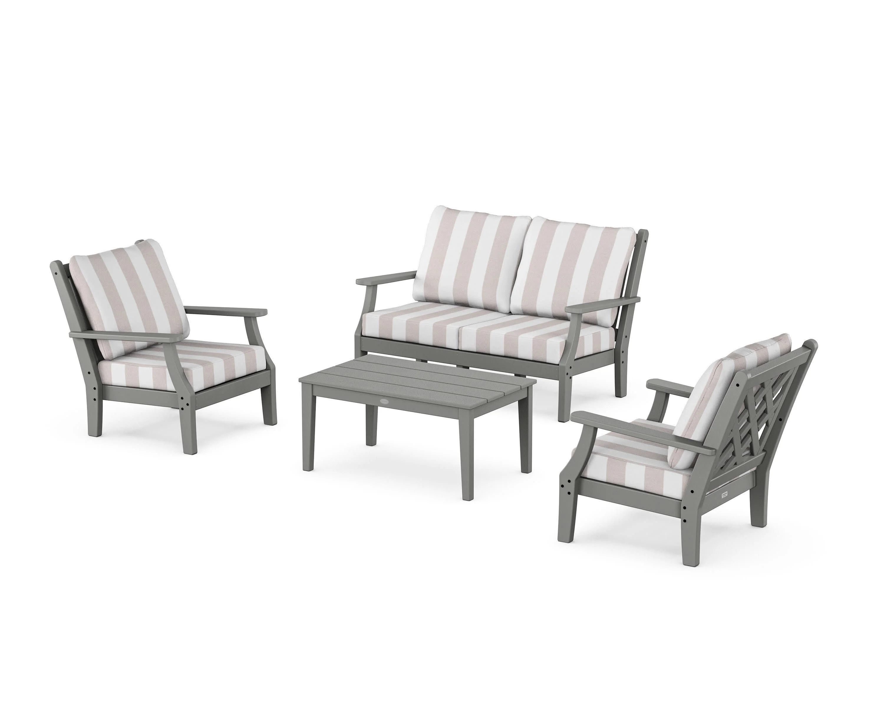 Wovendale 4-Piece Deep Seating Set with Loveseat - Image 100