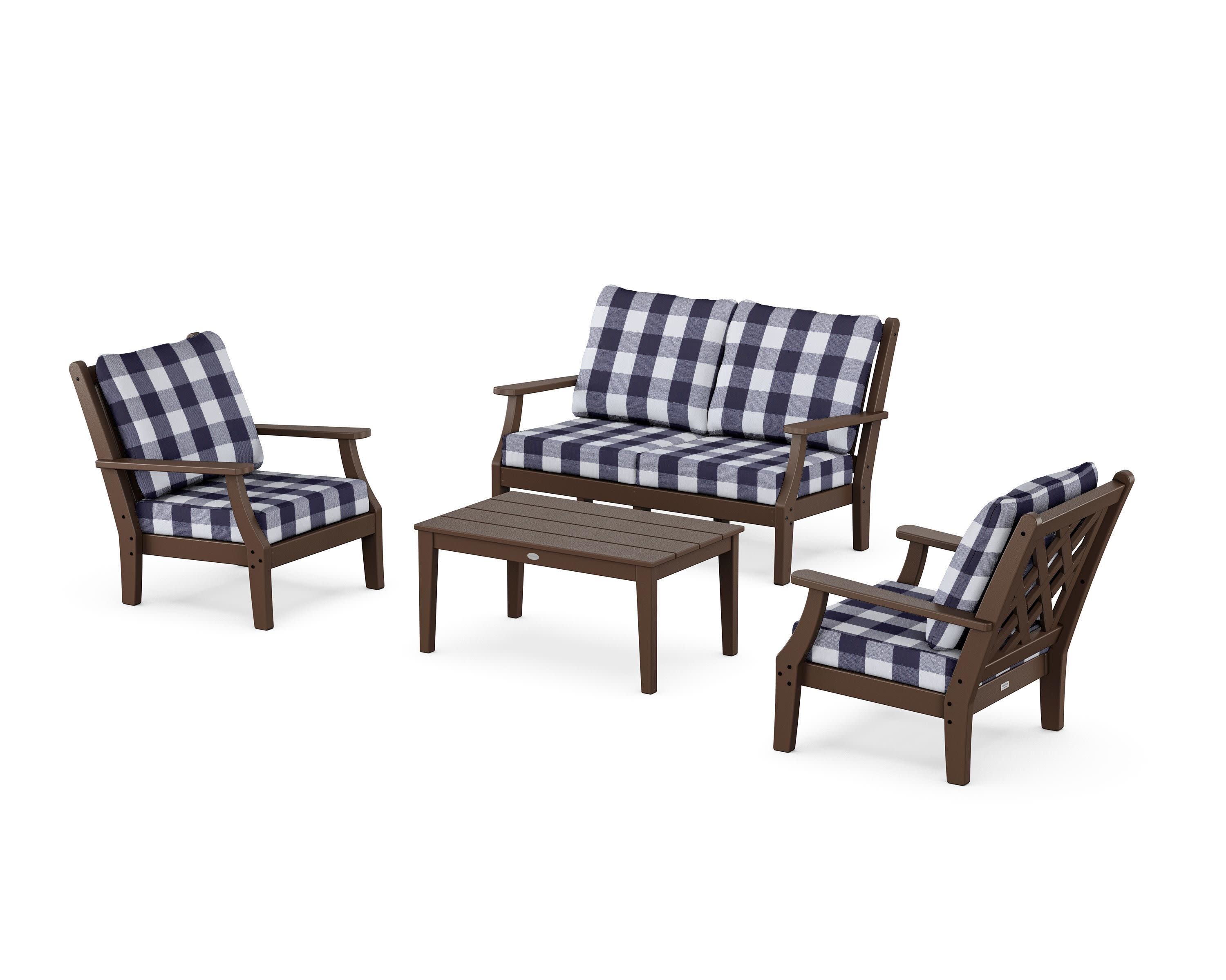 Wovendale 4-Piece Deep Seating Set with Loveseat - Image 11
