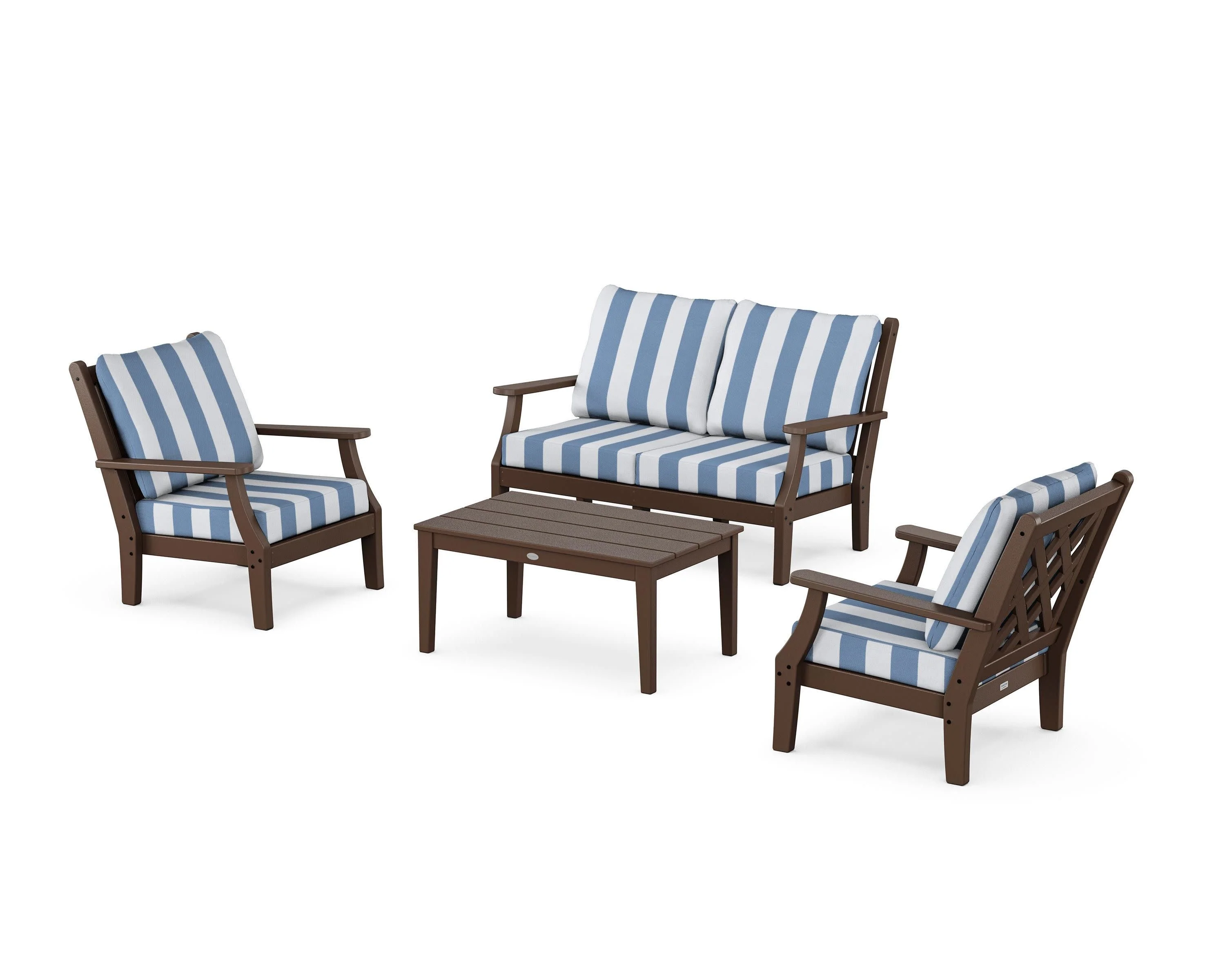 Wovendale 4-Piece Deep Seating Set with Loveseat - Image 19
