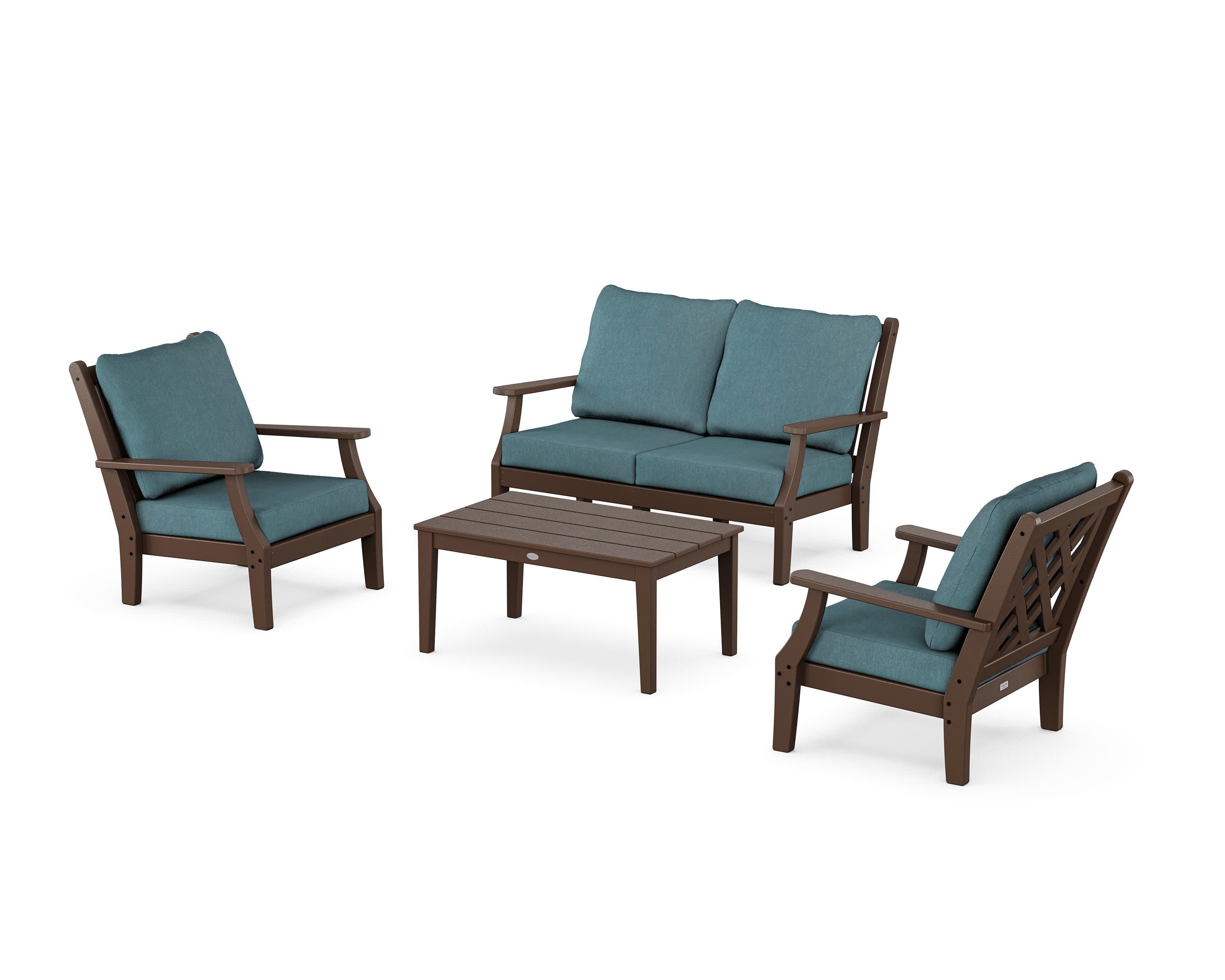 Wovendale 4-Piece Deep Seating Set with Loveseat - Image 21