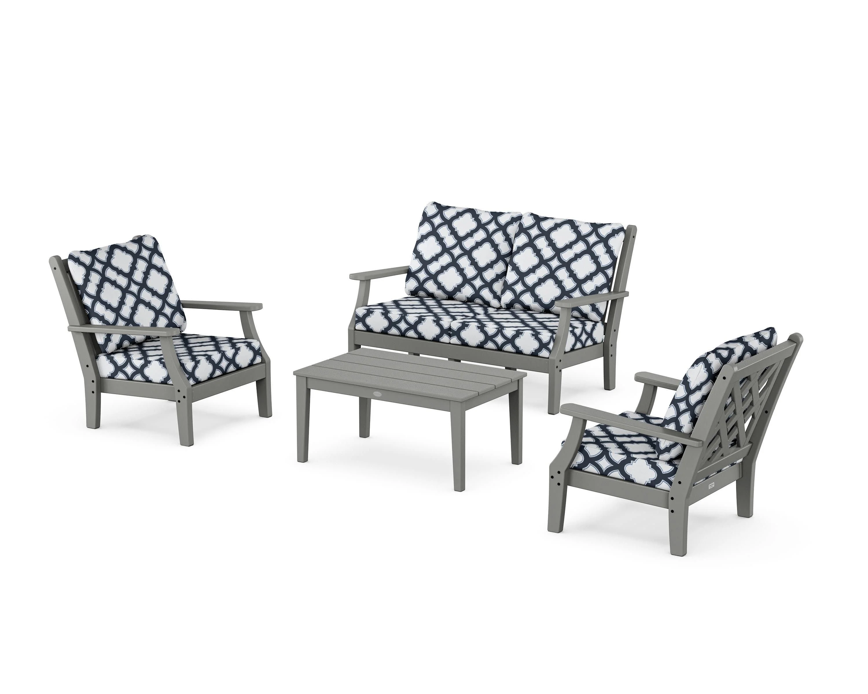 Wovendale 4-Piece Deep Seating Set with Loveseat - Image 22