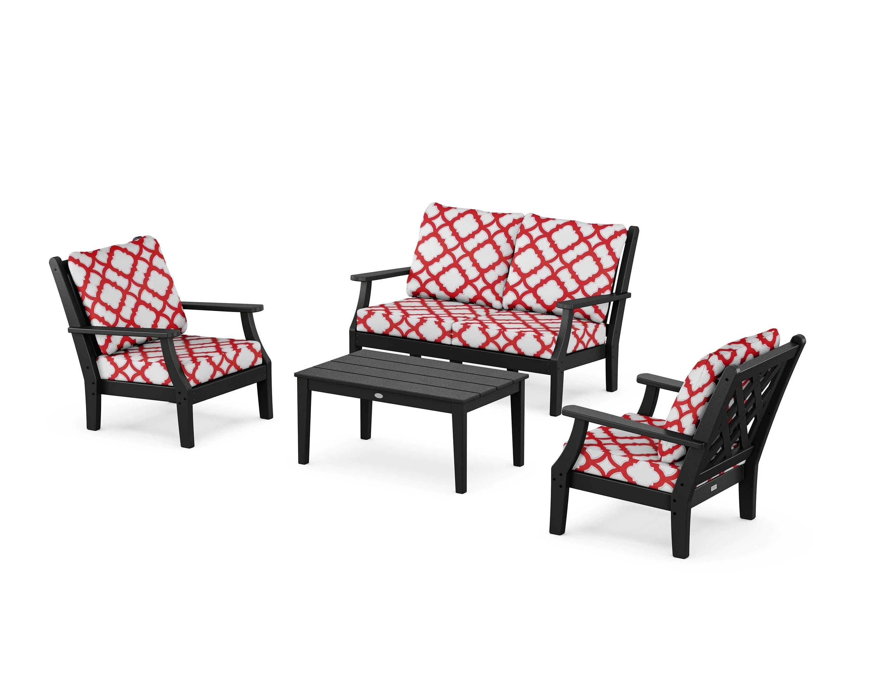 Wovendale 4-Piece Deep Seating Set with Loveseat - Image 33