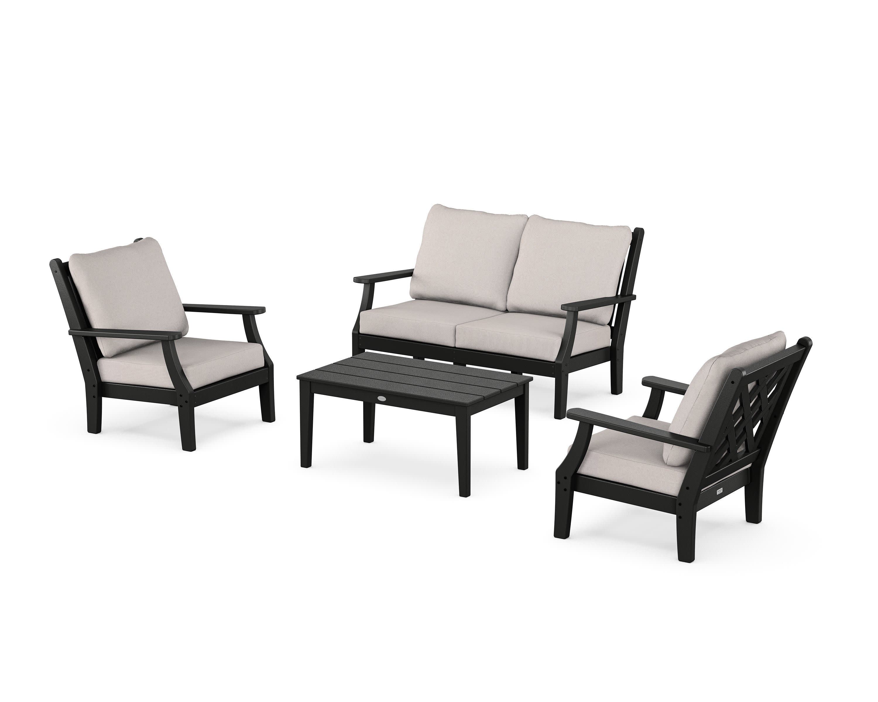 Wovendale 4-Piece Deep Seating Set with Loveseat - Image 40