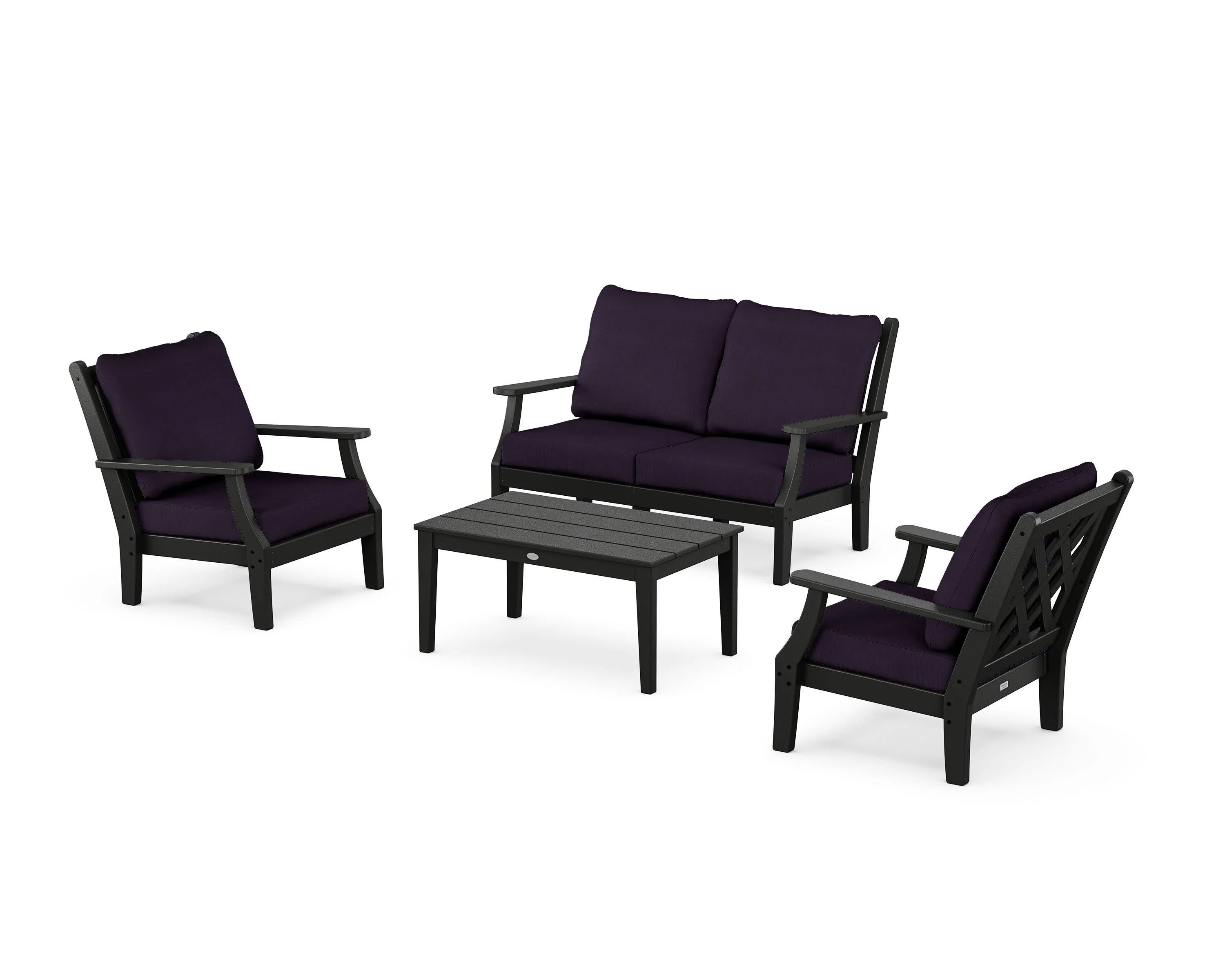 Wovendale 4-Piece Deep Seating Set with Loveseat - Image 57
