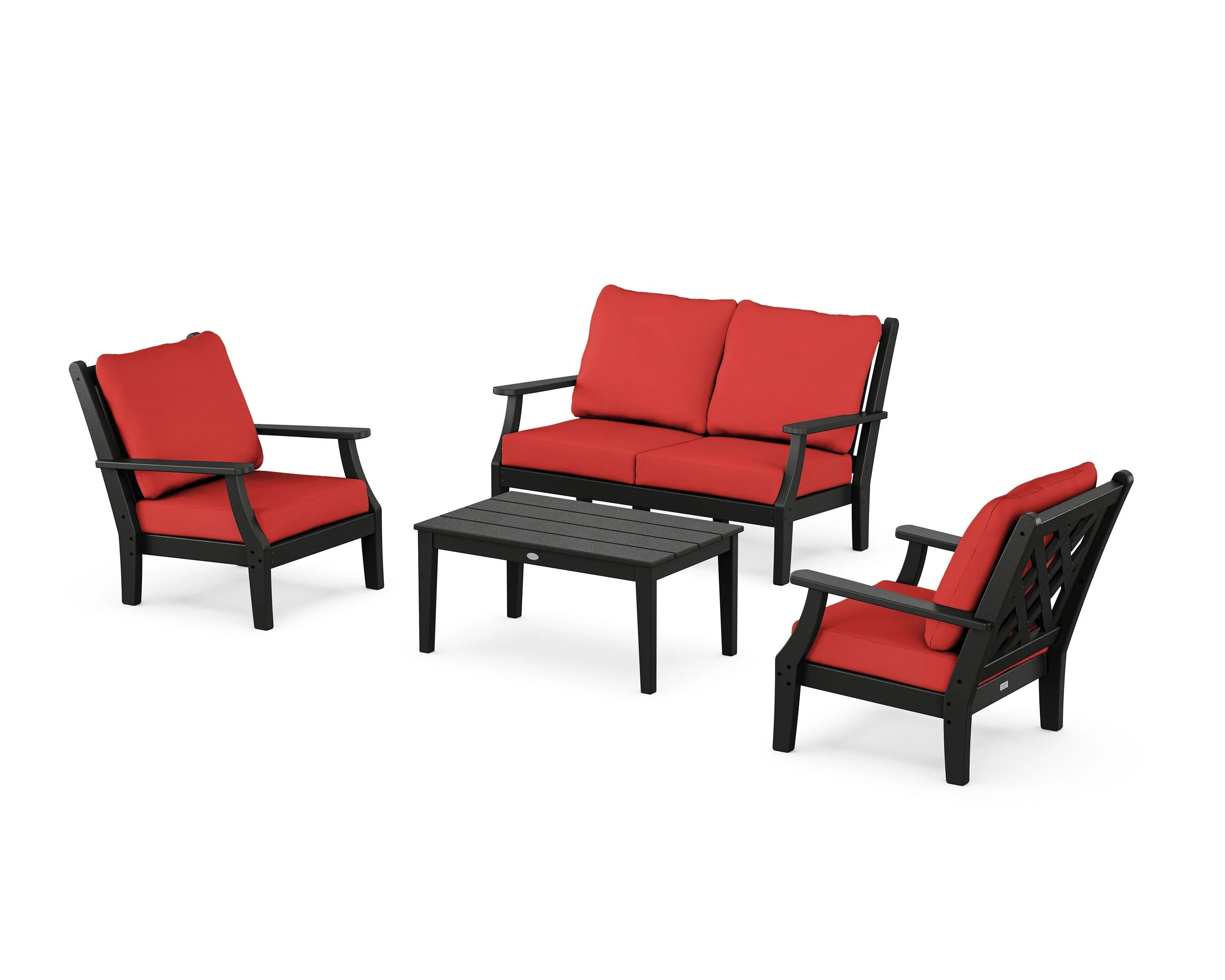 Wovendale 4-Piece Deep Seating Set with Loveseat - Image 92