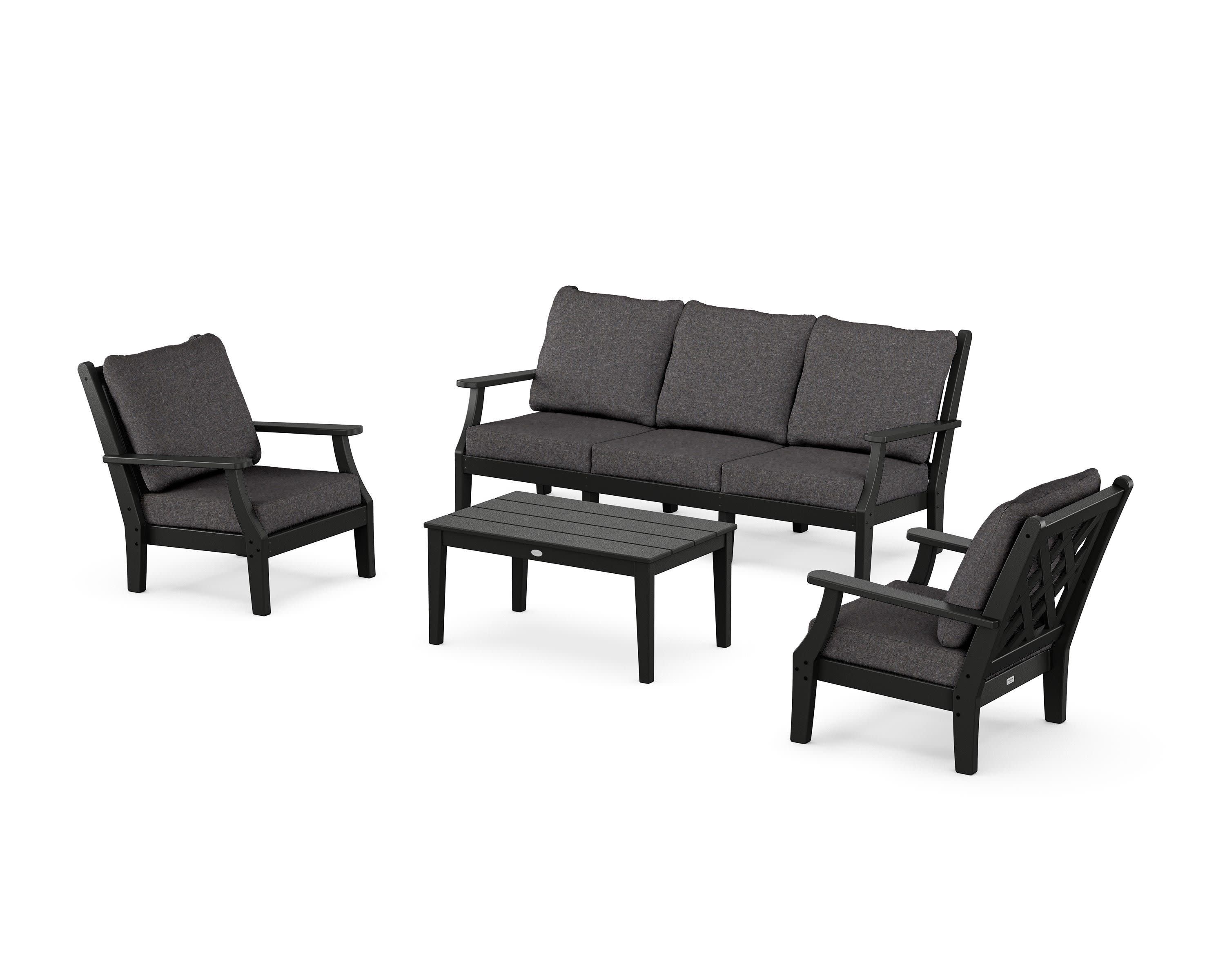 Wovendale 4-Piece Deep Seating Set with Sofa - Image 16