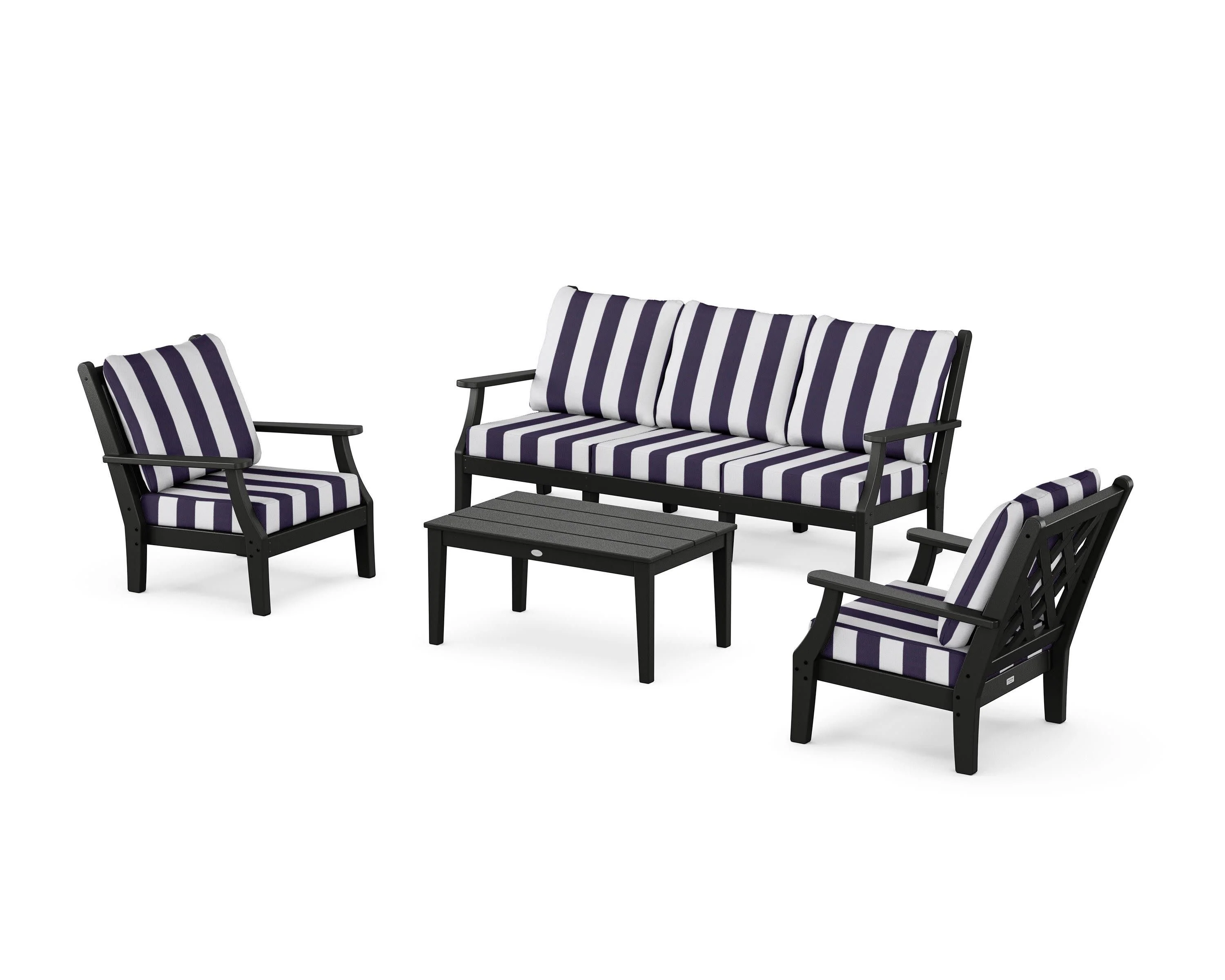 Wovendale 4-Piece Deep Seating Set with Sofa - Image 19