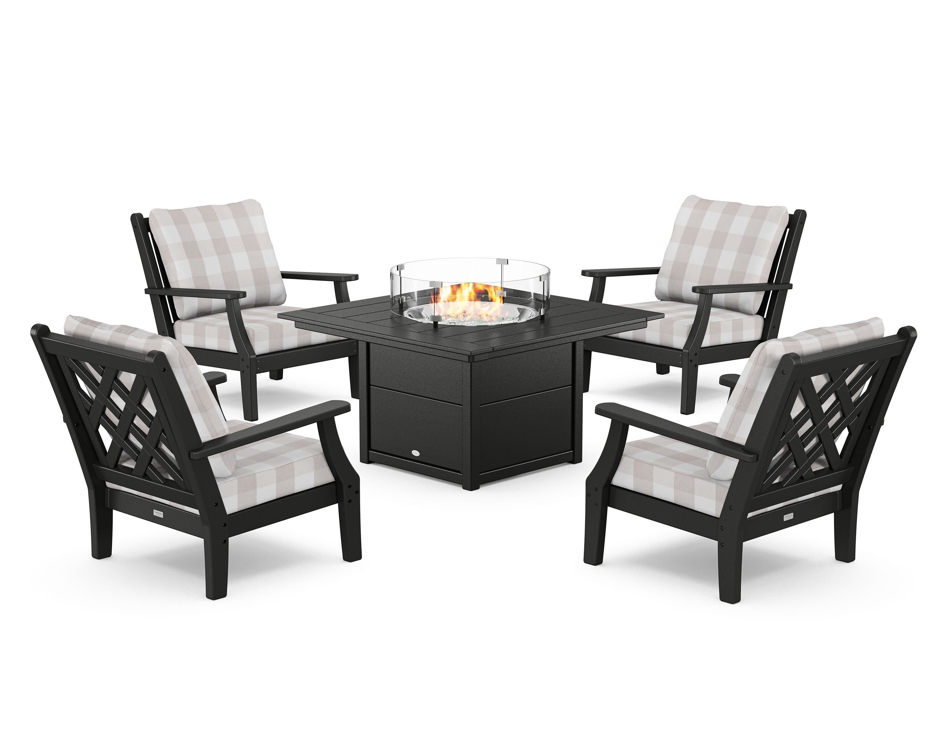 Wovendale 5-Piece Deep Seating Set with Fire Pit Table - Image 111